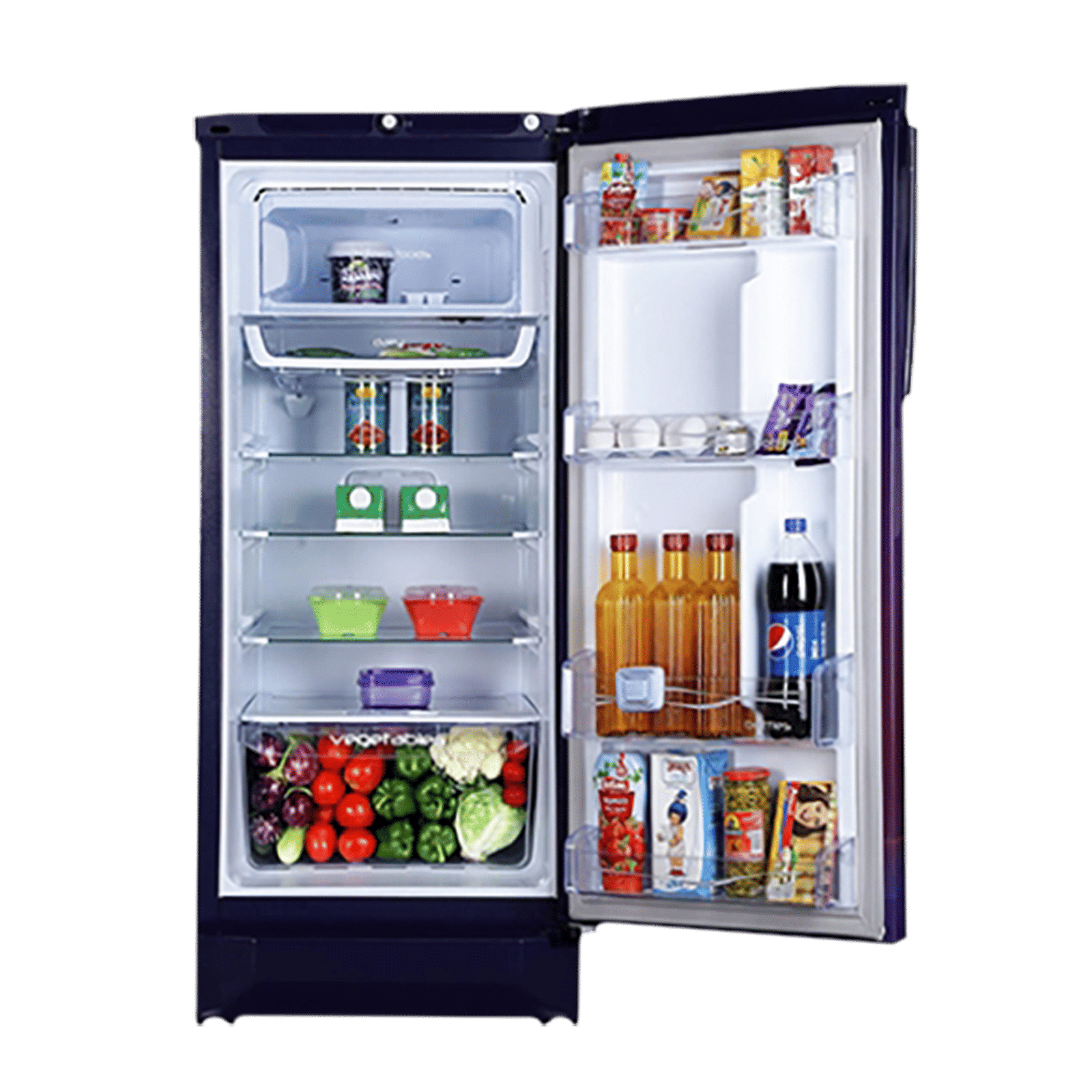 Godrej Edge Pro 210 Litres 3 Star Direct Cool Single Door Refrigerator with Anti-Bacterial Technology (RD EDGE PRO 225C 33 TDF, Zen Blue) Godrej Edge Pro 210 Litres 3 Star Direct Cool Single Door Refrigerator with Anti-Bacterial Technology (RD EDGE PRO 225C 33 TDF, Zen Blue)_4