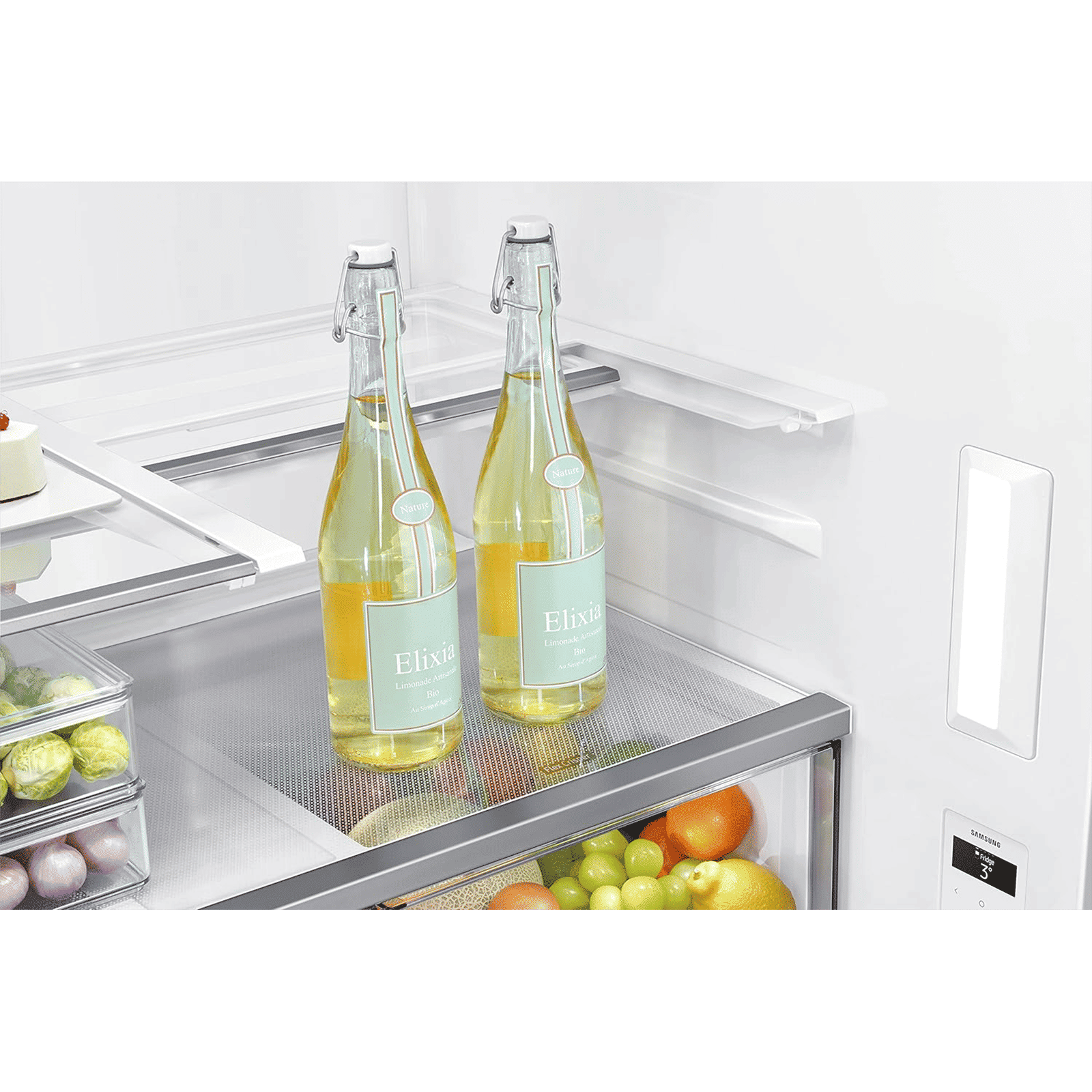 SAMSUNG 705 Litres Frost Free French Door Smart Wi-Fi Enabled Refrigerator with Dual Flex Zone (RF70A90T0SL/TL, Real Stainless)_10