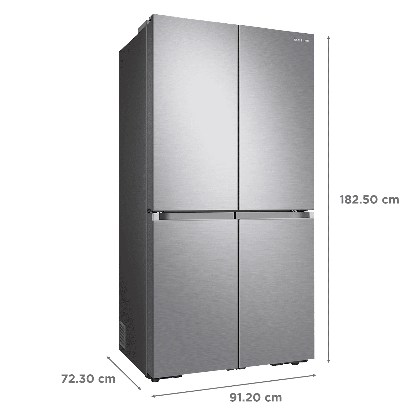 SAMSUNG 705 Litres Frost Free French Door Smart Wi-Fi Enabled Refrigerator with Dual Flex Zone (RF70A90T0SL/TL, Real Stainless)_3