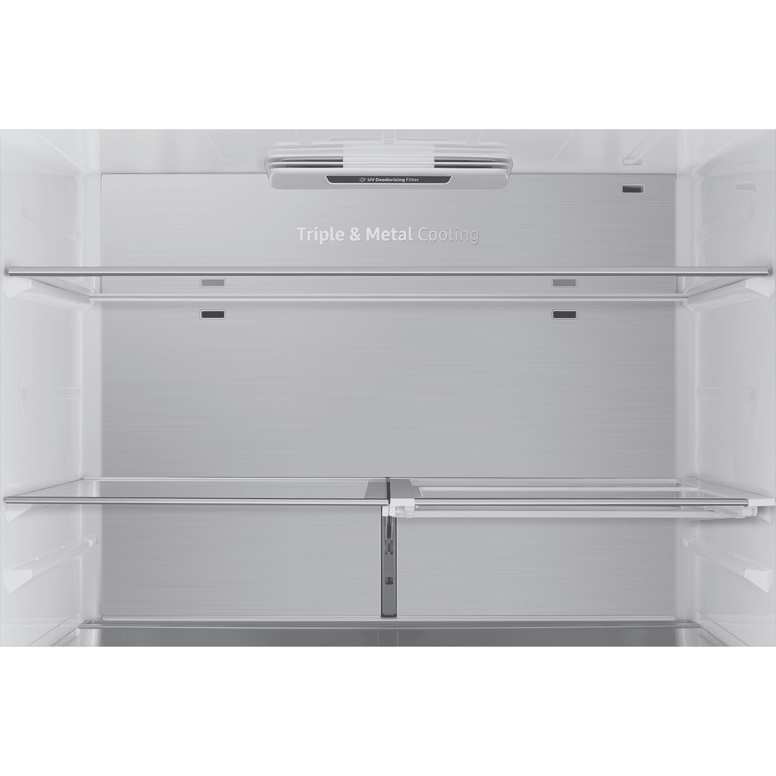 SAMSUNG 934 Litres Frost Free French Door Smart Wi-Fi Enabled Refrigerator with Family Hub (RF90A955387/TL, Glam Navy/Glam White)_7