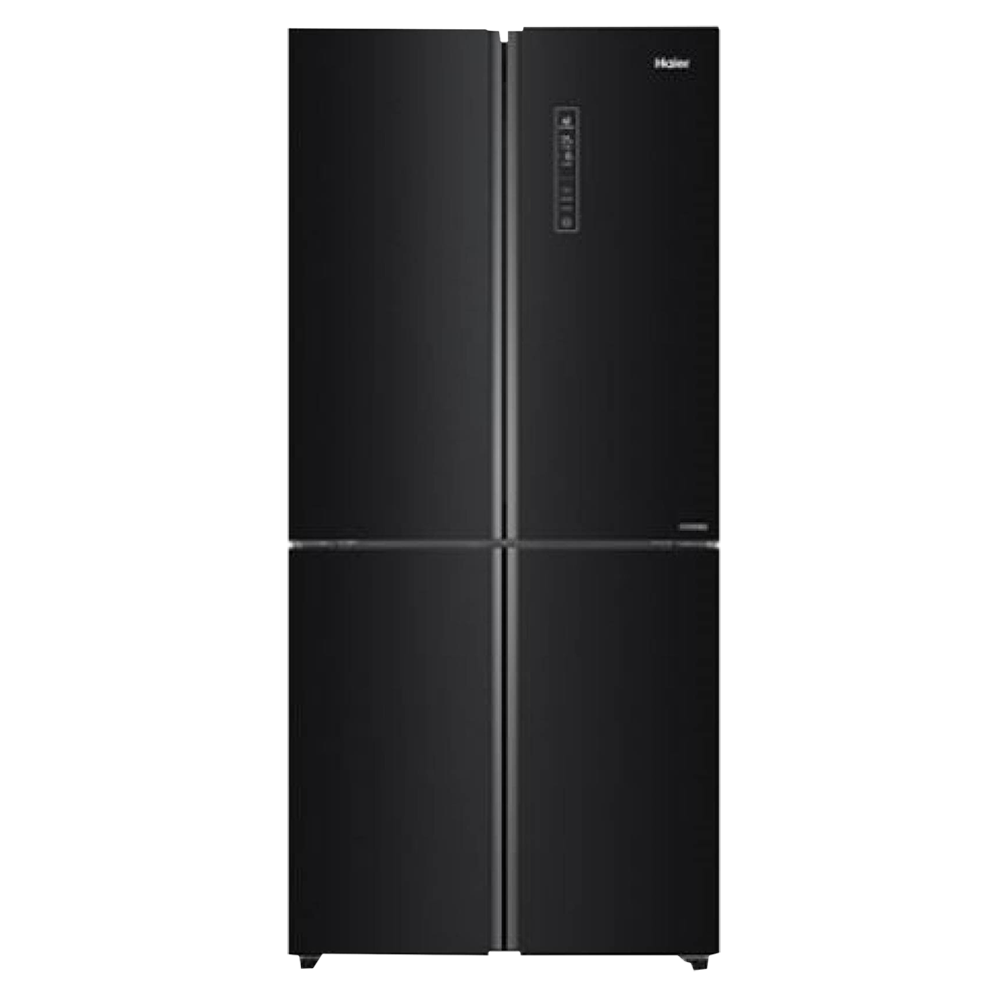 Haier 531 Litres A++ Frost Free French Door Convertible Refrigerator with Dual Humidity Zone (HRB-550KS, Black Steel) Haier 531 Litres A++ Frost Free French Door Convertible Refrigerator with Dual Humidity Zone (HRB-550KS, Black Steel)_1