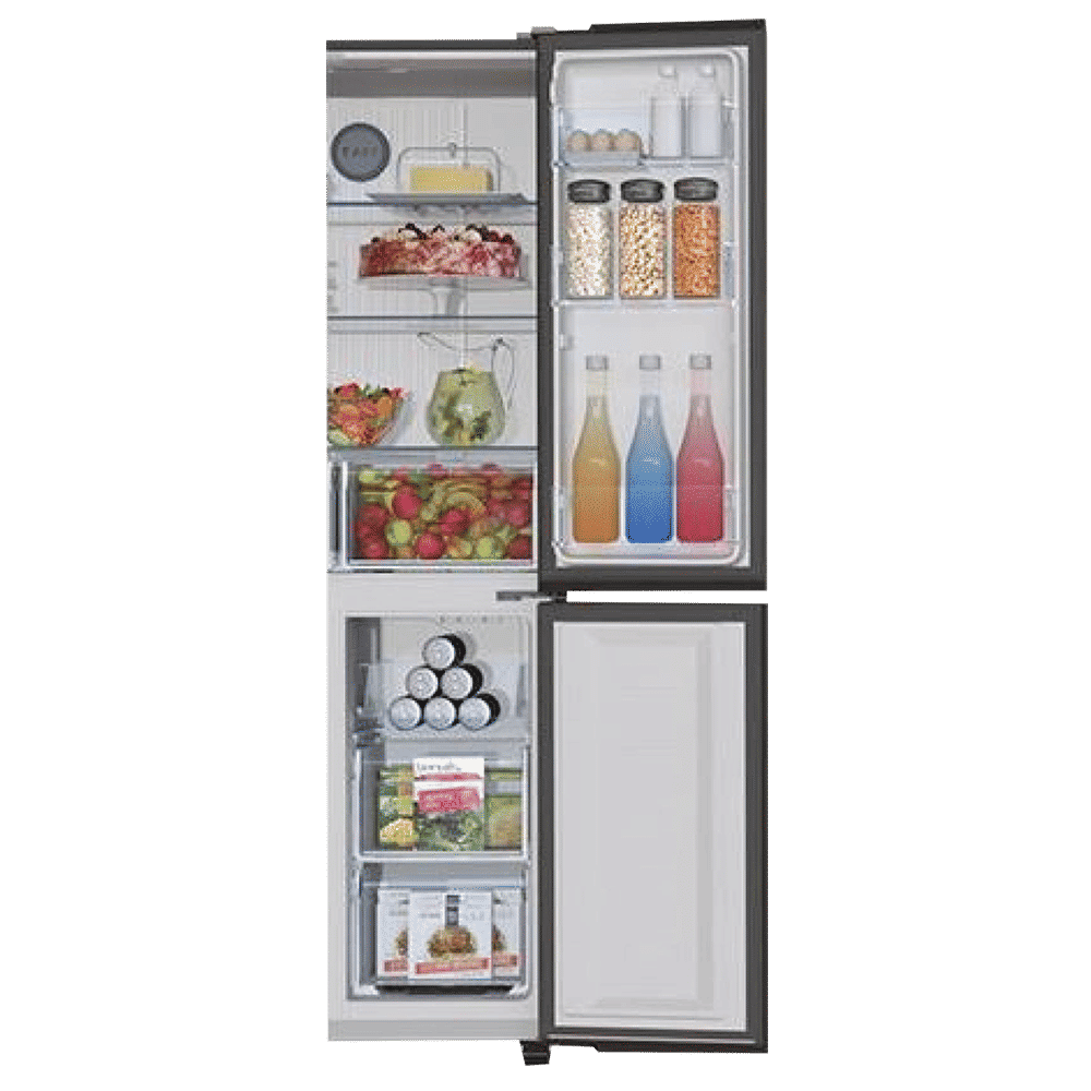 Haier 531 Litres A++ Frost Free French Door Convertible Refrigerator with Dual Humidity Zone (HRB-550KS, Black Steel) Haier 531 Litres A++ Frost Free French Door Convertible Refrigerator with Dual Humidity Zone (HRB-550KS, Black Steel)_10