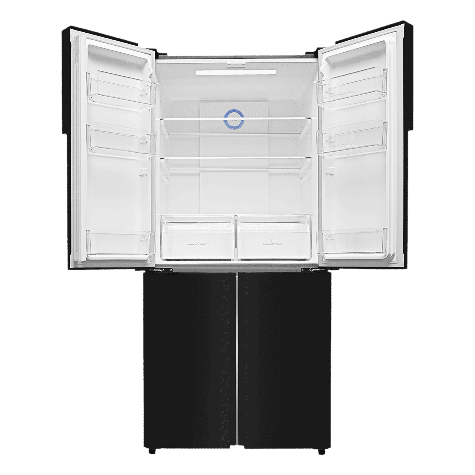 Haier 531 Litres A++ Frost Free French Door Convertible Refrigerator with Dual Humidity Zone (HRB-550KS, Black Steel) Haier 531 Litres A++ Frost Free French Door Convertible Refrigerator with Dual Humidity Zone (HRB-550KS, Black Steel)_14