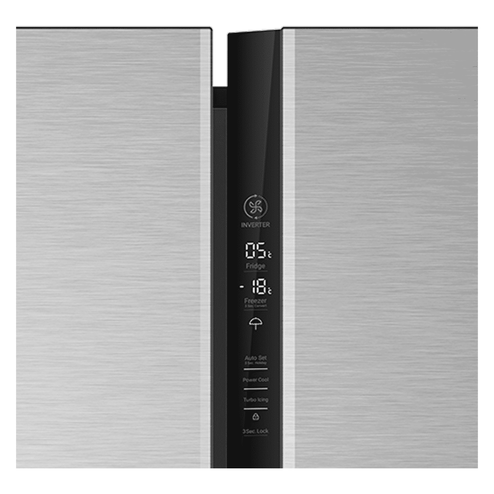 Haier 602 Litres 3 Star Frost Free Side by Side Convertible Refrigerator with Magic Cooling Technology (HRS-682SS, Shiny Steel)_11