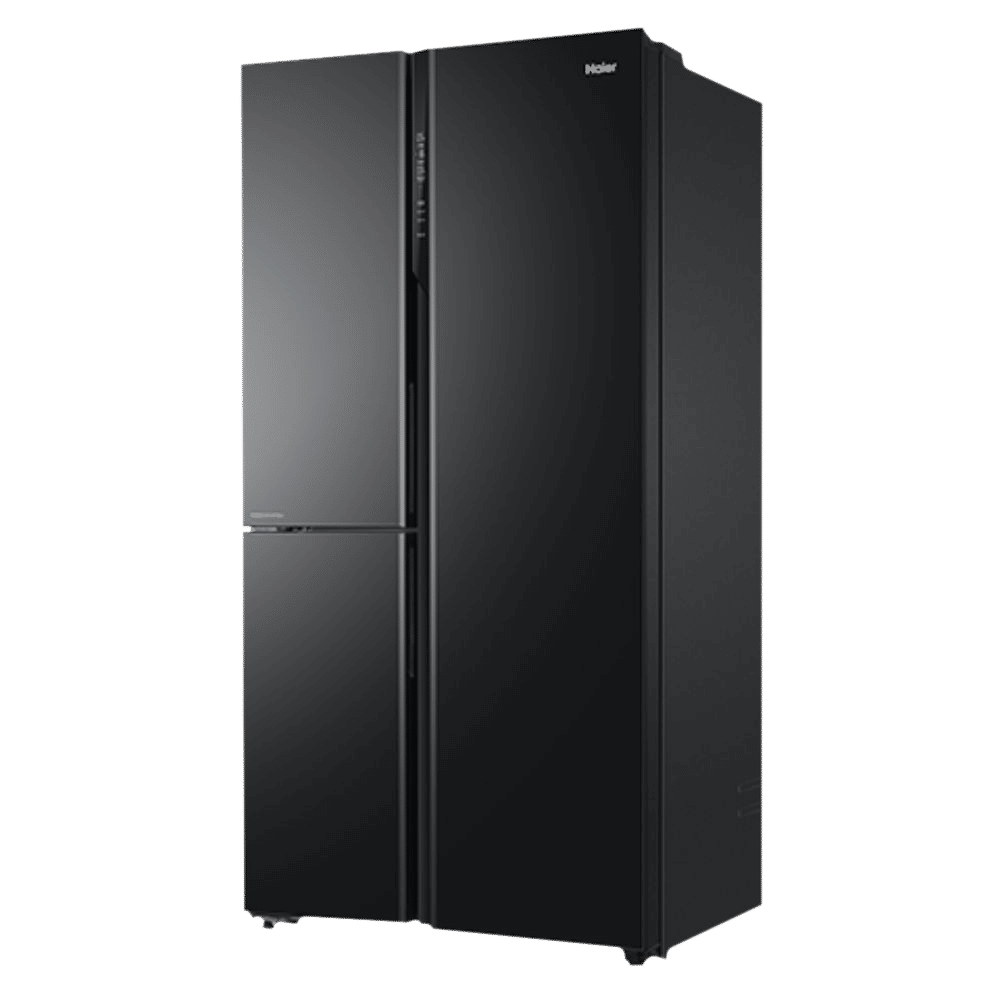 Haier 598 Litres Frost Free Side by Side Refrigerator with Magic Cooling Technology (HRT-683KG, Black Glass)_8