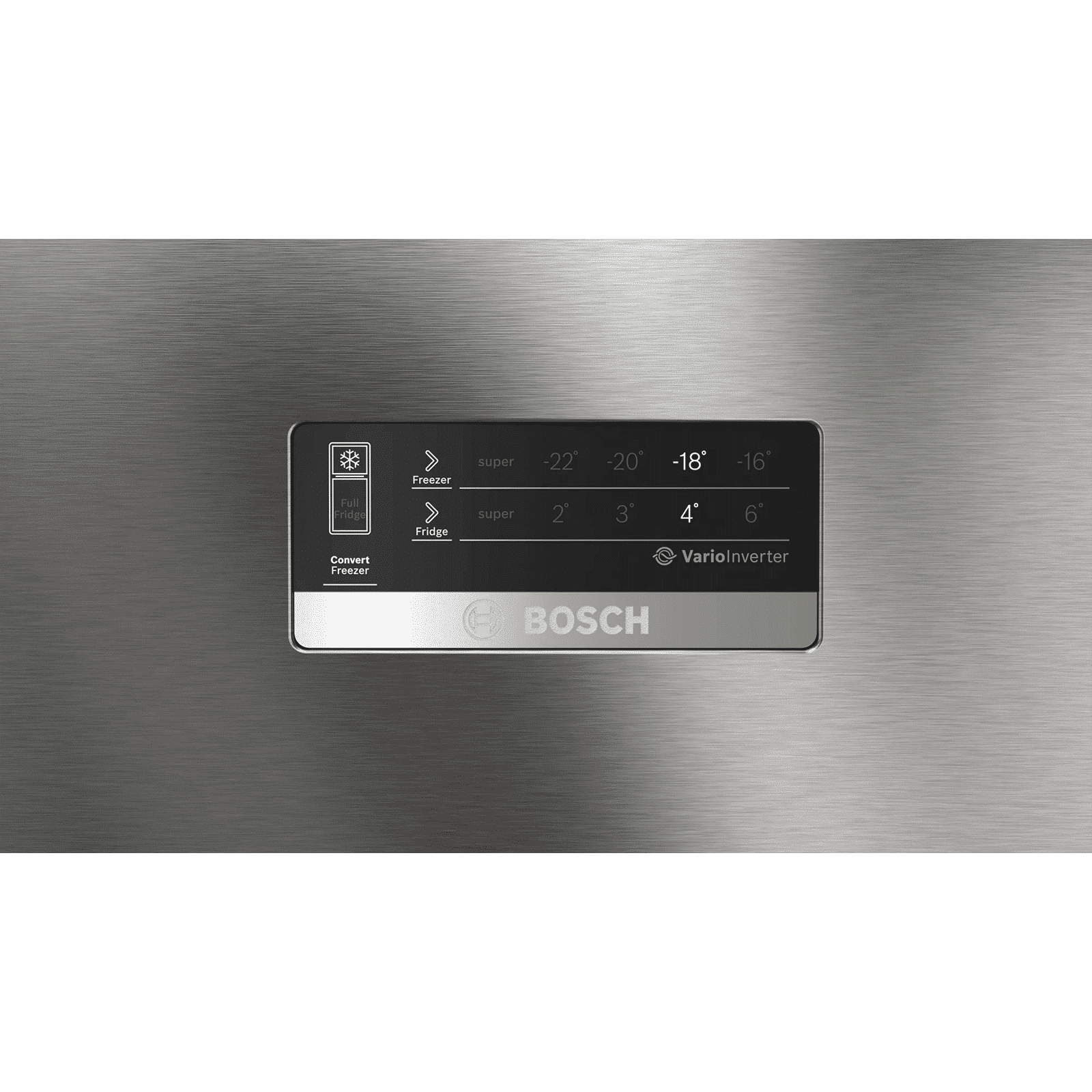 BOSCH Series 4 358 Litres 3 Star Frost Free Double Door Convertible Refrigerator with Temperature Display (CTC35S03DI, Shiney Silver) BOSCH Series 4 358 Litres 3 Star Frost Free Double Door Convertible Refrigerator with Temperature Display (CTC35S03DI, Shiney Silver)_10