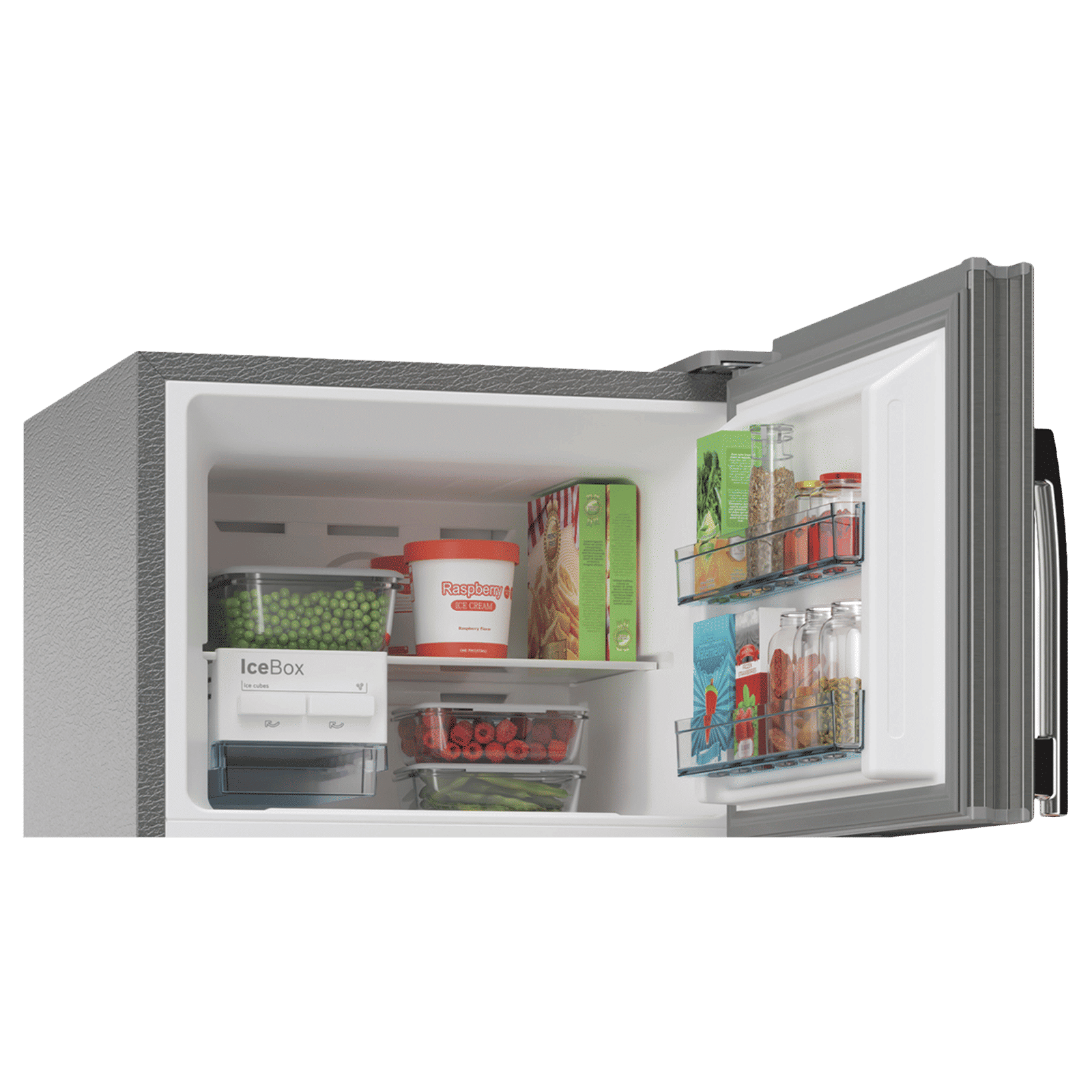 BOSCH Series 4 358 Litres 3 Star Frost Free Double Door Convertible Refrigerator with Temperature Display (CTC35S03DI, Shiney Silver) BOSCH Series 4 358 Litres 3 Star Frost Free Double Door Convertible Refrigerator with Temperature Display (CTC35S03DI, Shiney Silver)_7