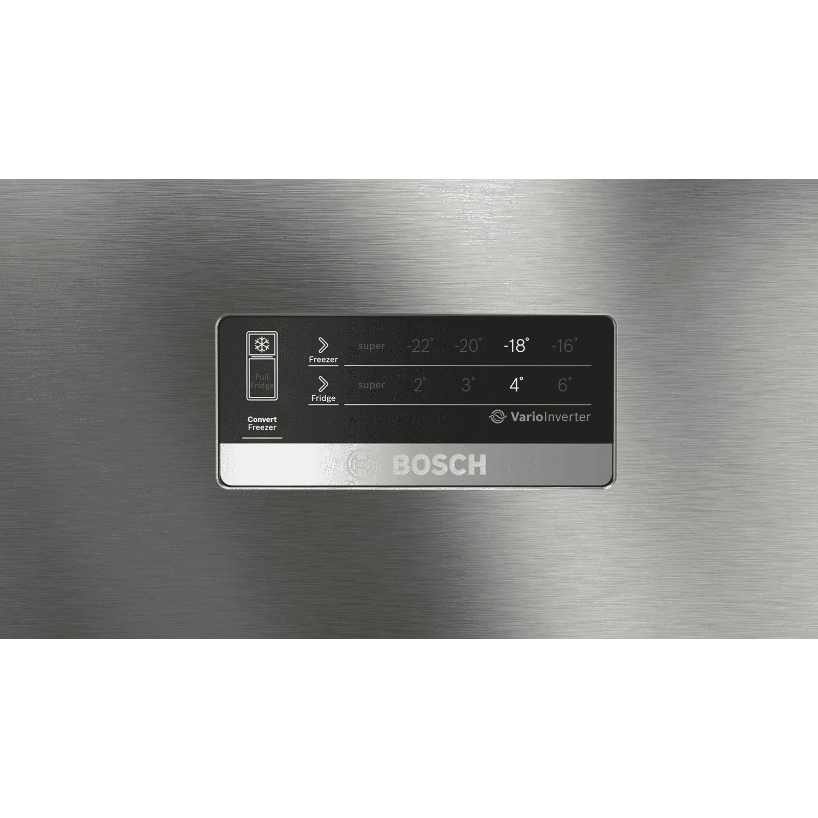 BOSCH Series 4 290 Litres 4 Star Frost Free Double Door Convertible Refrigerator with Water Dispenser (CTC29S04DI, Shiney Silver)_11