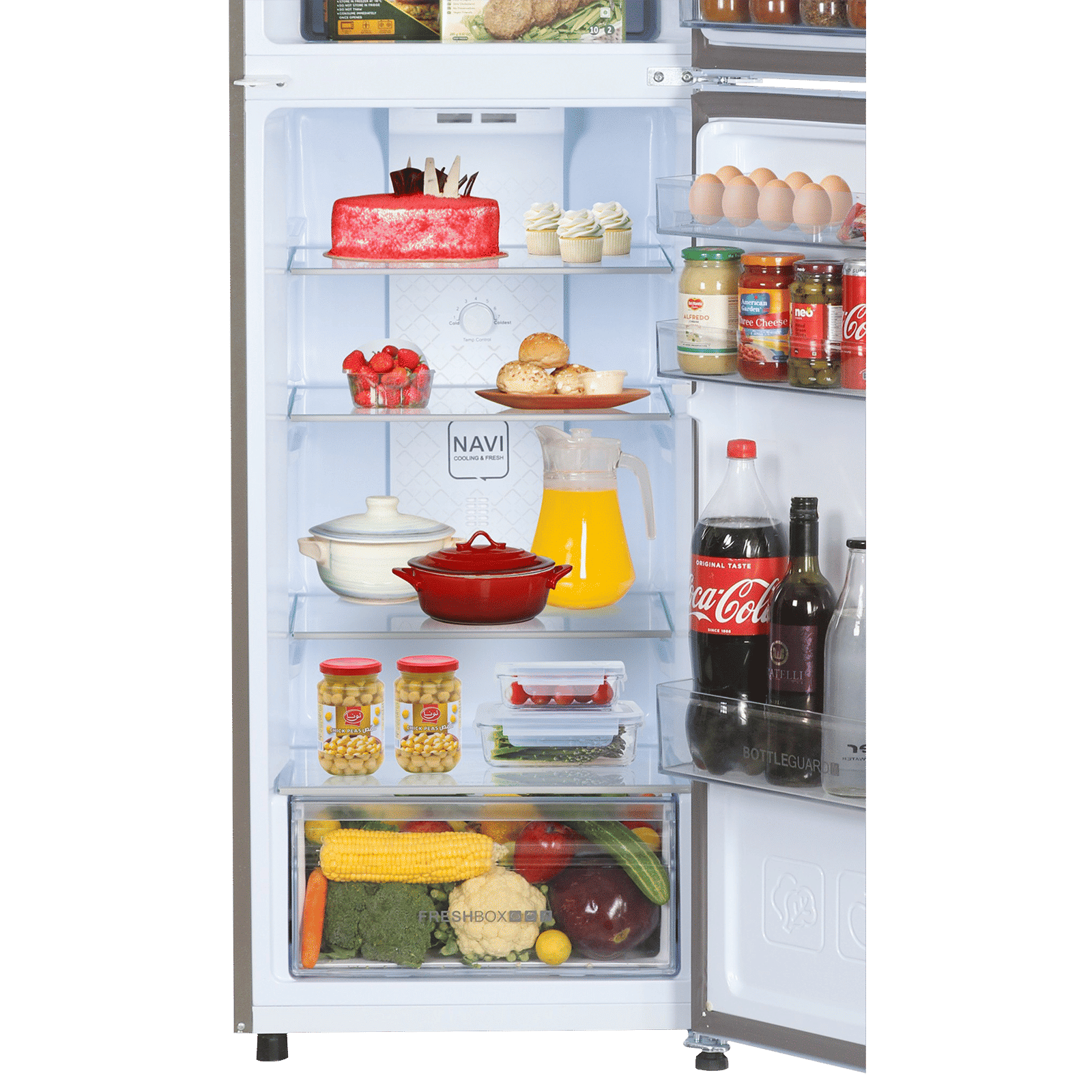 CANDY 258 Litres 2 Star Frost Free Double Door Convertible Refrigerator with Multi Air Flow System (CDD2582MS, Moon Silver) CANDY 258 Litres 2 Star Frost Free Double Door Convertible Refrigerator with Multi Air Flow System (CDD2582MS, Moon Silver)_10