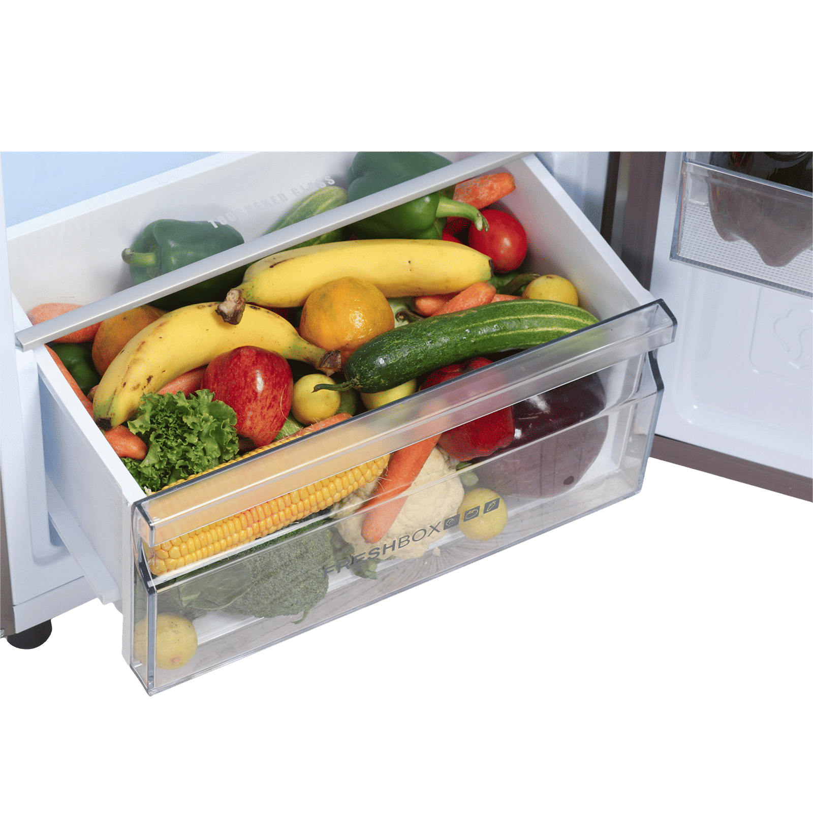 CANDY 258 Litres 2 Star Frost Free Double Door Convertible Refrigerator with Multi Air Flow System (CDD2582MS, Moon Silver) CANDY 258 Litres 2 Star Frost Free Double Door Convertible Refrigerator with Multi Air Flow System (CDD2582MS, Moon Silver)_11