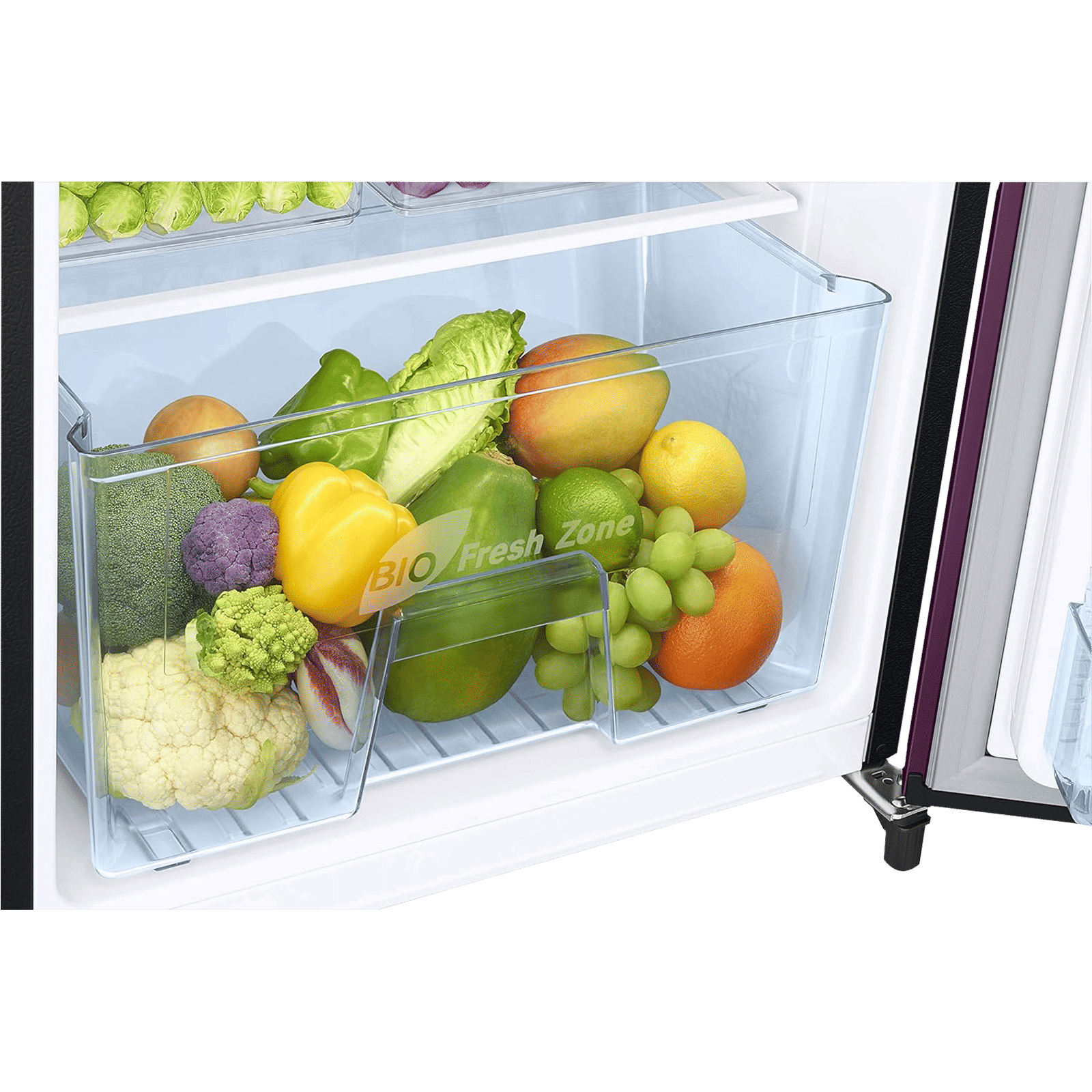 SAMSUNG Grande 192 Litres 3 Star Direct Cool Single Door Refrigerator with Anti-Bacterial Gasket (RR20A172YCR/HL, Camellia Purple)_9