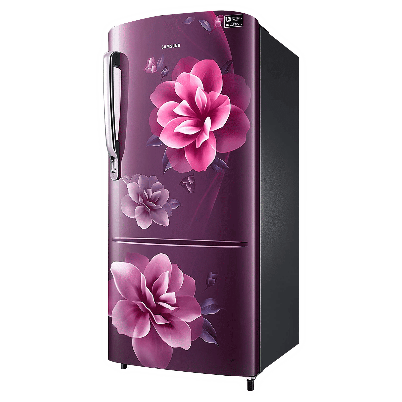 SAMSUNG Grande 192 Litres 3 Star Direct Cool Single Door Refrigerator with Anti-Bacterial Gasket (RR20A172YCR/HL, Camellia Purple)_4
