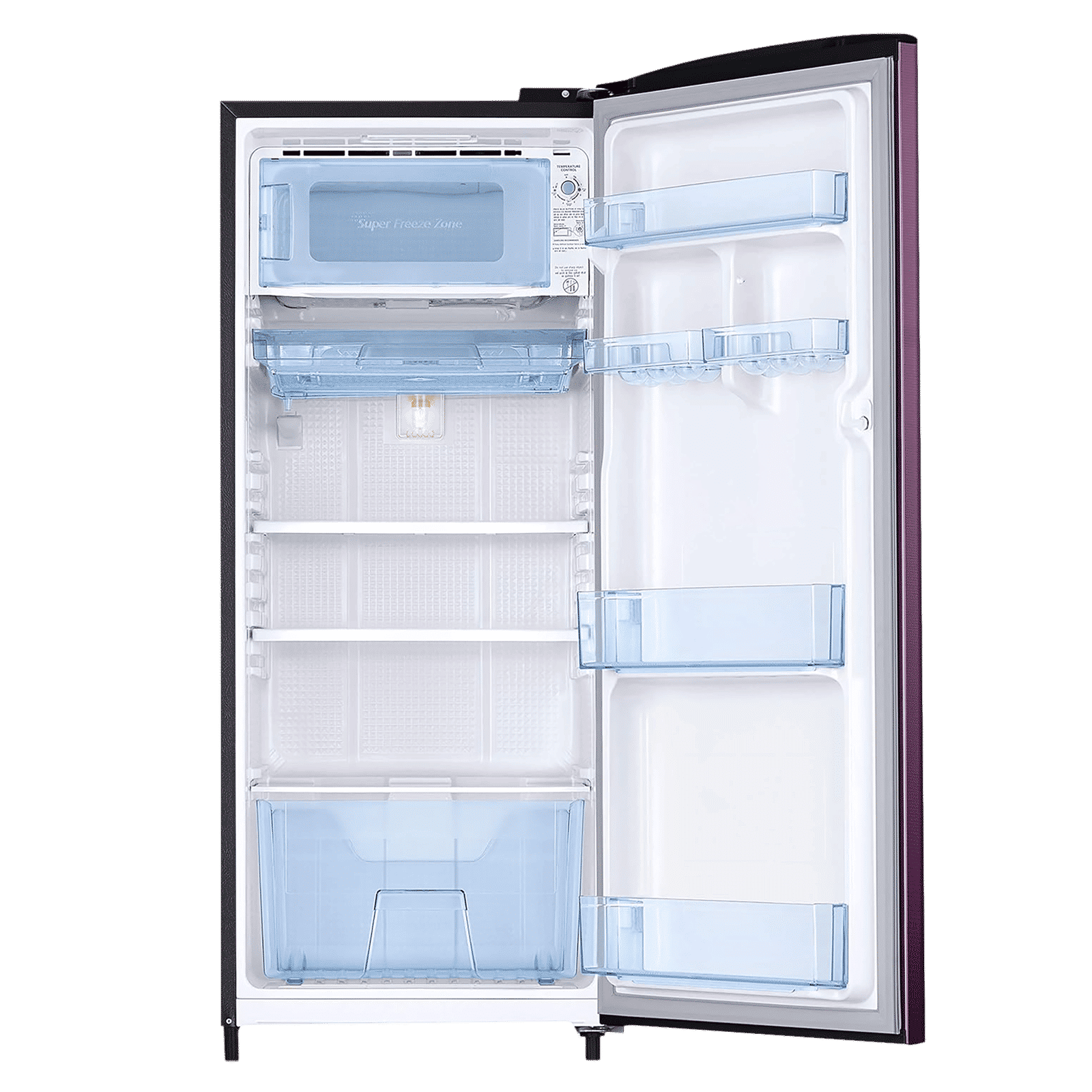 SAMSUNG Grande 192 Litres 3 Star Direct Cool Single Door Refrigerator with Anti-Bacterial Gasket (RR20A172YCR/HL, Camellia Purple)_6