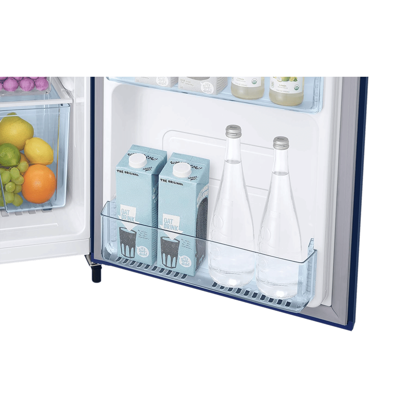 SAMSUNG Stylish Grande 192 Litres 3 Star Direct Cool Single Door Refrigerator with Anti-Bacterial Gasket (RR20A172YCU/HL, Camellia Blue) SAMSUNG Stylish Grande 192 Litres 3 Star Direct Cool Single Door Refrigerator with Anti-Bacterial Gasket (RR20A172YCU/HL, Camellia Blue)_9