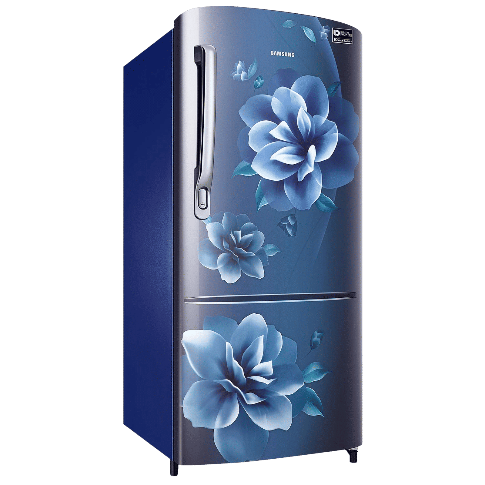 SAMSUNG Stylish Grande 192 Litres 3 Star Direct Cool Single Door Refrigerator with Anti-Bacterial Gasket (RR20A172YCU/HL, Camellia Blue) SAMSUNG Stylish Grande 192 Litres 3 Star Direct Cool Single Door Refrigerator with Anti-Bacterial Gasket (RR20A172YCU/HL, Camellia Blue)_14