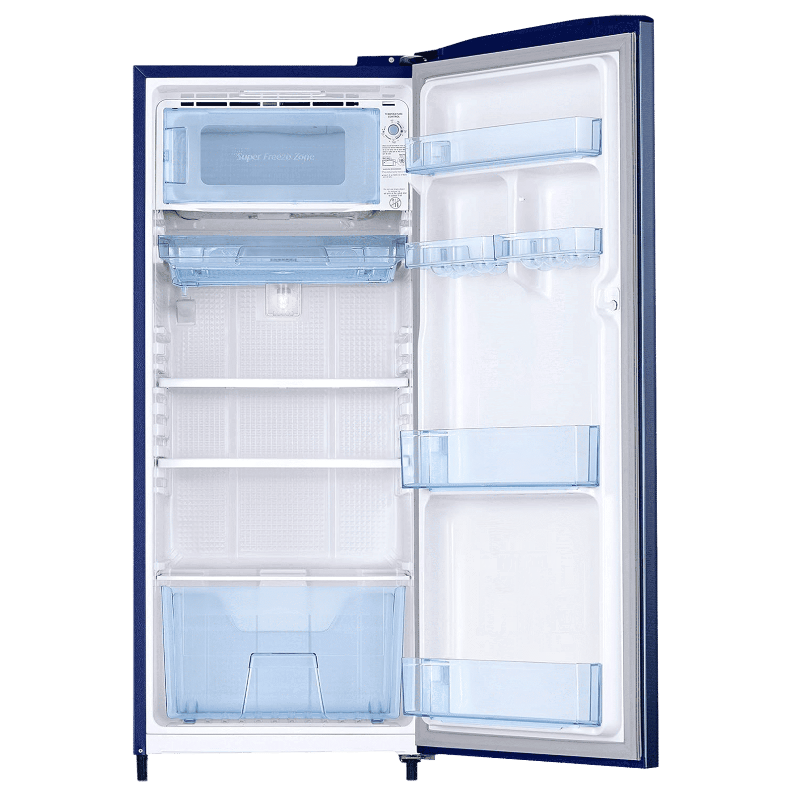 SAMSUNG Stylish Grande 192 Litres 3 Star Direct Cool Single Door Refrigerator with Anti-Bacterial Gasket (RR20A172YCU/HL, Camellia Blue) SAMSUNG Stylish Grande 192 Litres 3 Star Direct Cool Single Door Refrigerator with Anti-Bacterial Gasket (RR20A172YCU/HL, Camellia Blue)_6