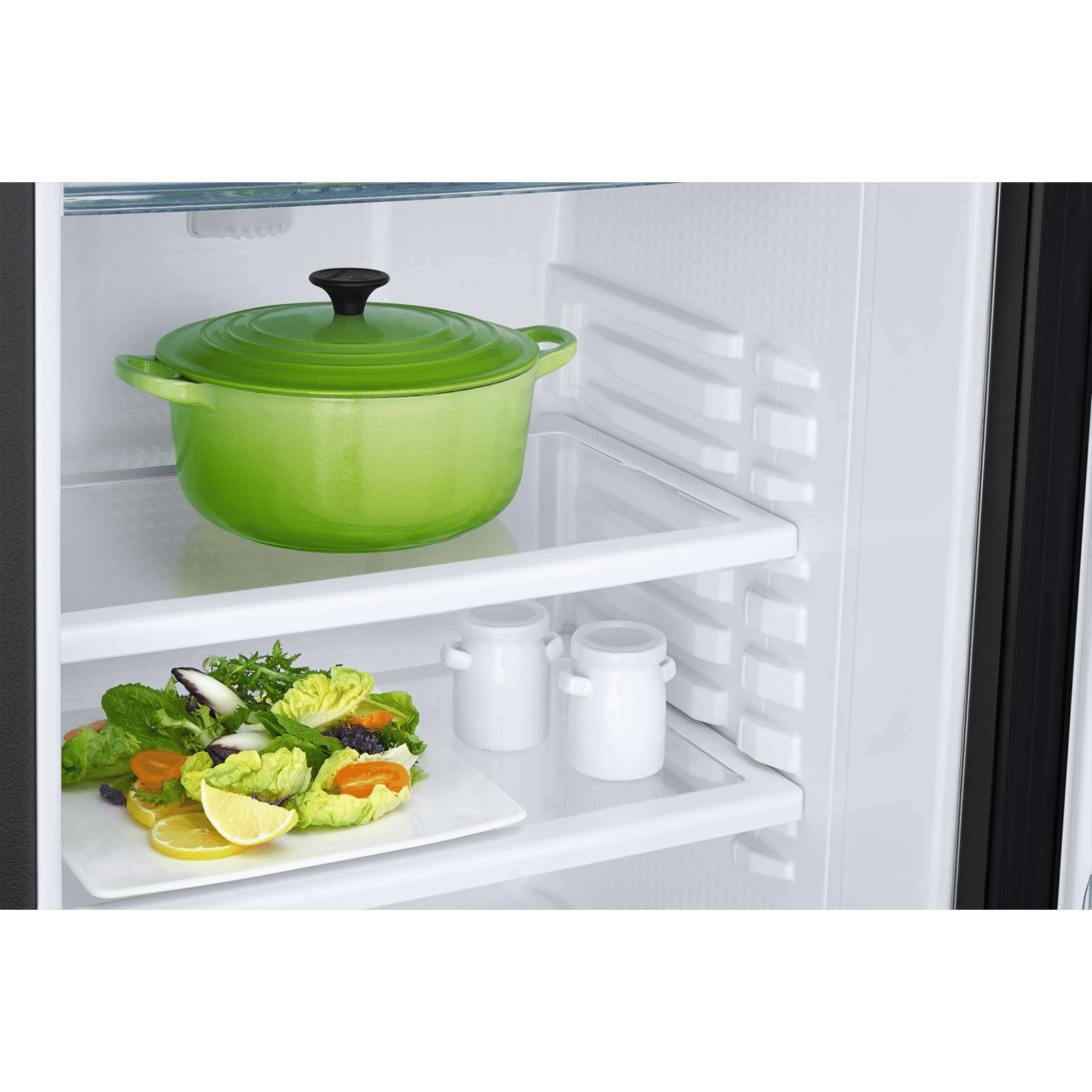 SAMSUNG Stylish Grande 192 Litres 3 Star Direct Cool Single Door Refrigerator with Anti-Bacterial Gasket (RR20A172YCB/HL, Camellia Black) SAMSUNG Stylish Grande 192 Litres 3 Star Direct Cool Single Door Refrigerator with Anti-Bacterial Gasket (RR20A172YCB/HL, Camellia Black)_7