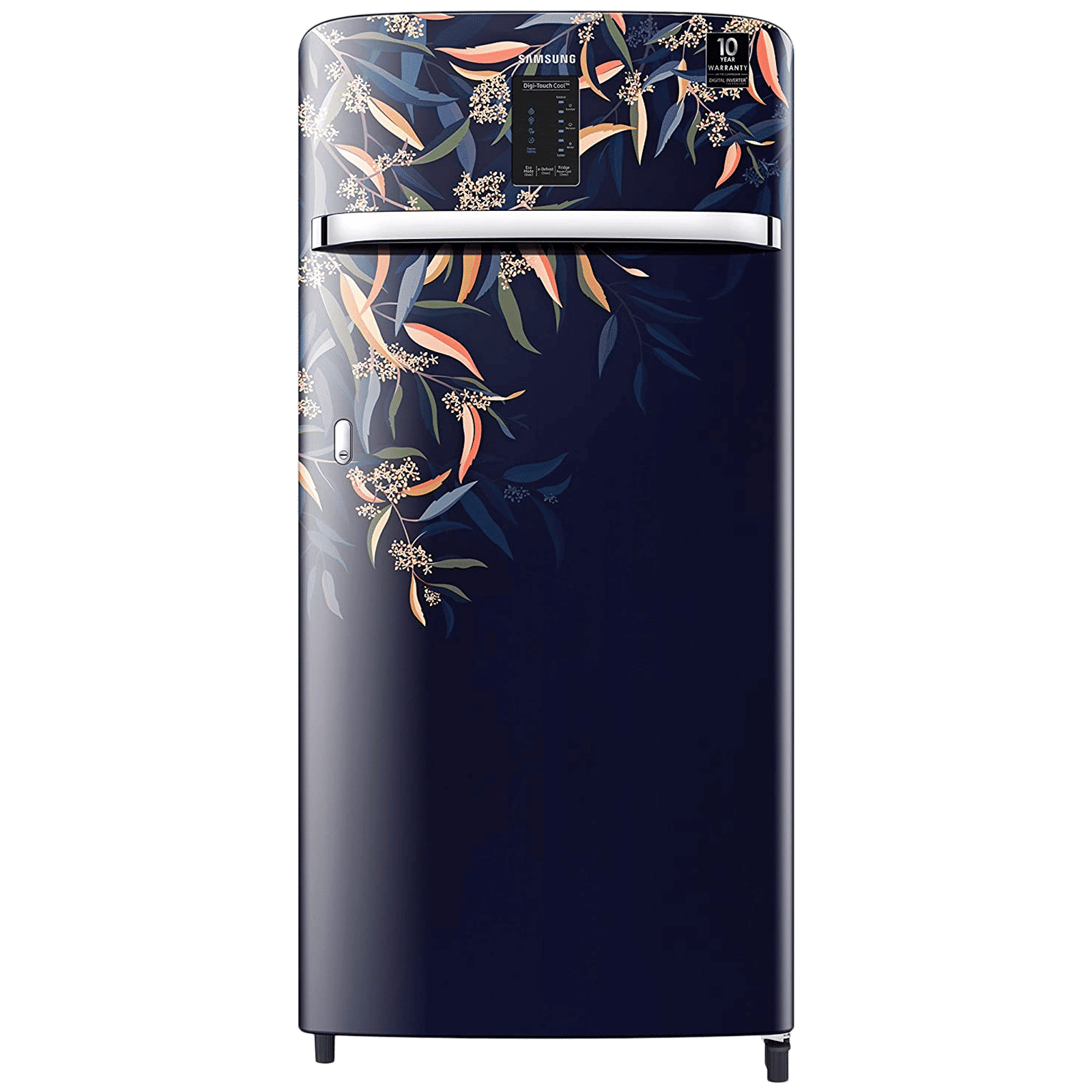 SAMSUNG Digi-Touch Cool 198 Litres 3 Star Direct Cool Single Door Refrigerator with Base Stand Drawer (RR21A2E2YTU/HL, Delight Indigo)_1