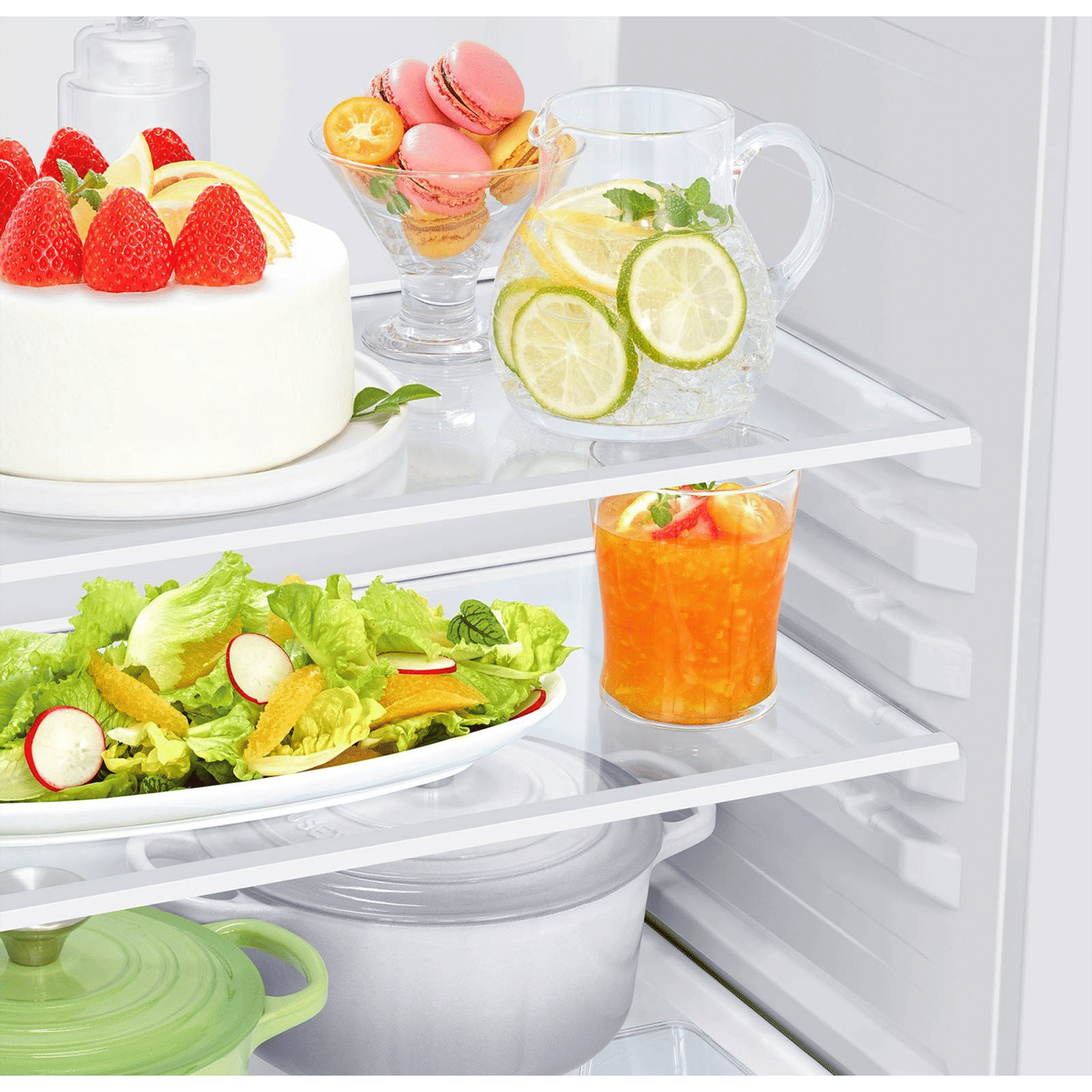 SAMSUNG Digi-Touch Cool 198 Litres 3 Star Direct Cool Single Door Refrigerator with Base Stand Drawer (RR21A2F2YTG/HL, Delight Tropical)_12