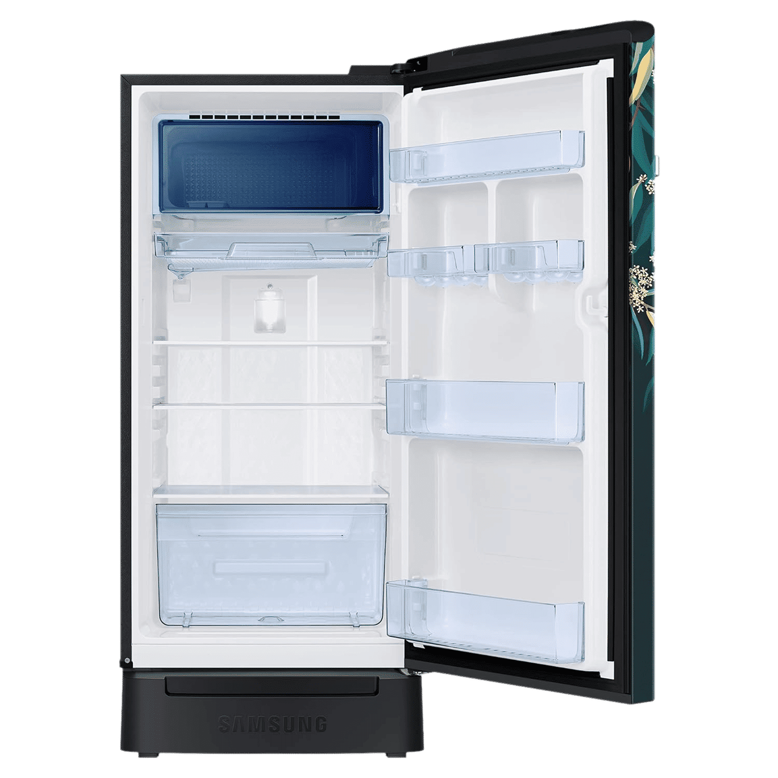 SAMSUNG Digi-Touch Cool 198 Litres 3 Star Direct Cool Single Door Refrigerator with Base Stand Drawer (RR21A2F2YTG/HL, Delight Tropical)_5