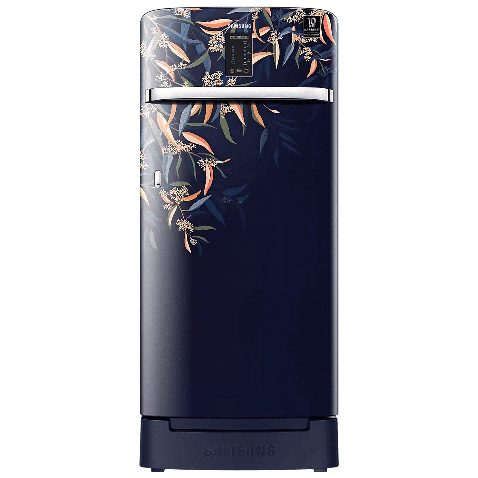 SAMSUNG Digi-Touch Cool 198 Litres 3 Star Direct Cool Single Door Refrigerator with Base Stand Drawer (RR21A2F2YTU/HL, Delight Indigo) SAMSUNG Digi-Touch Cool 198 Litres 3 Star Direct Cool Single Door Refrigerator with Base Stand Drawer (RR21A2F2YTU/HL, Delight Indigo)_1