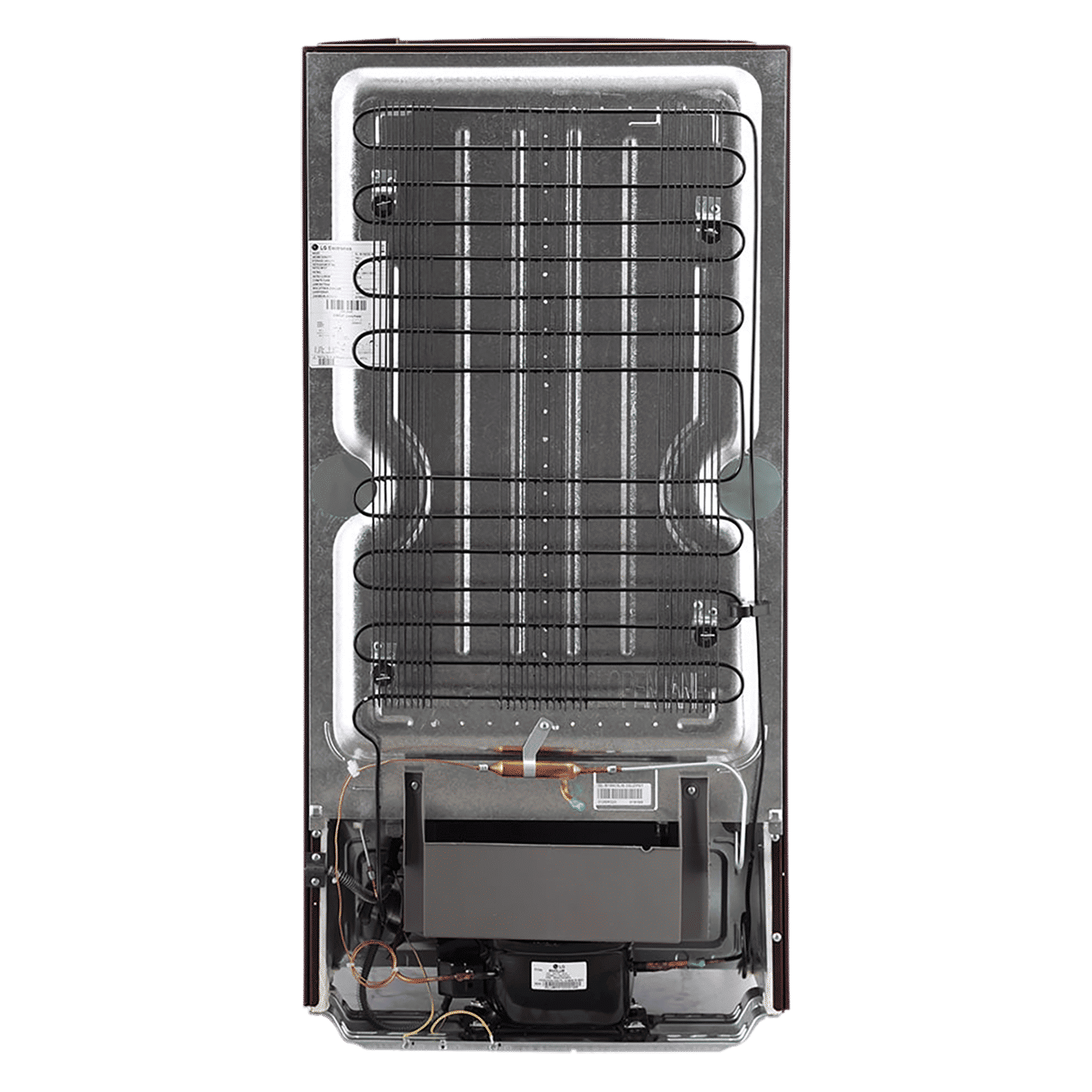 LG 185 Litres 1 Star Direct Cool Single Door Refrigerator with Stabilizer Free Operation (GL-B199OSJB.ASJZEB, Scarlet Jasmine)_8