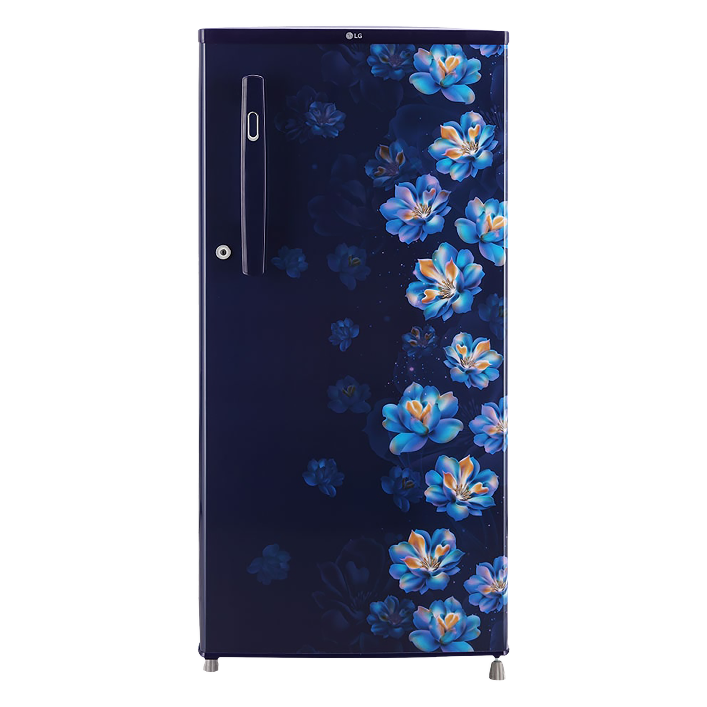 LG 185 Litres 1 Star Direct Cool Single Door Refrigerator with Stabilizer Free Operation (GL-B199OBJB.ABJZEB, Blue Jasmine)_1