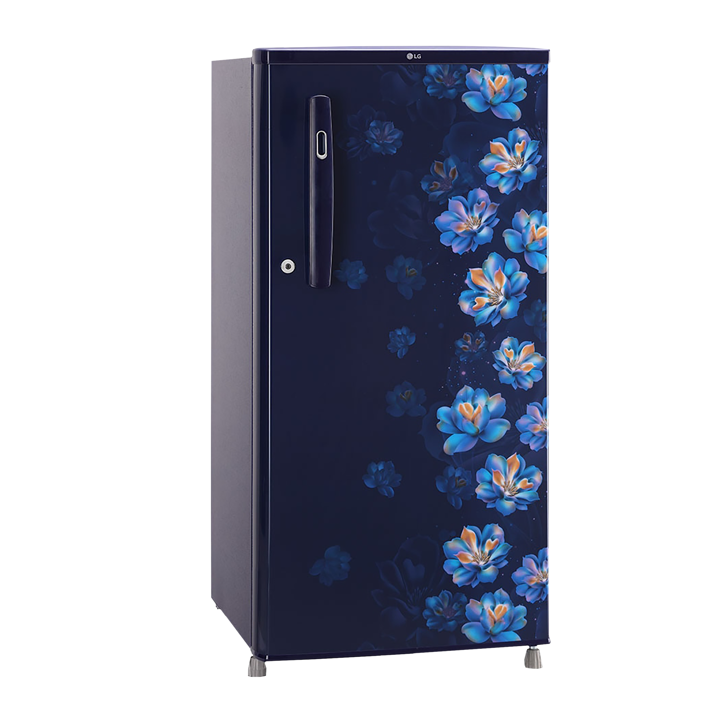 LG 185 Litres 1 Star Direct Cool Single Door Refrigerator with Stabilizer Free Operation (GL-B199OBJB.ABJZEB, Blue Jasmine)_11