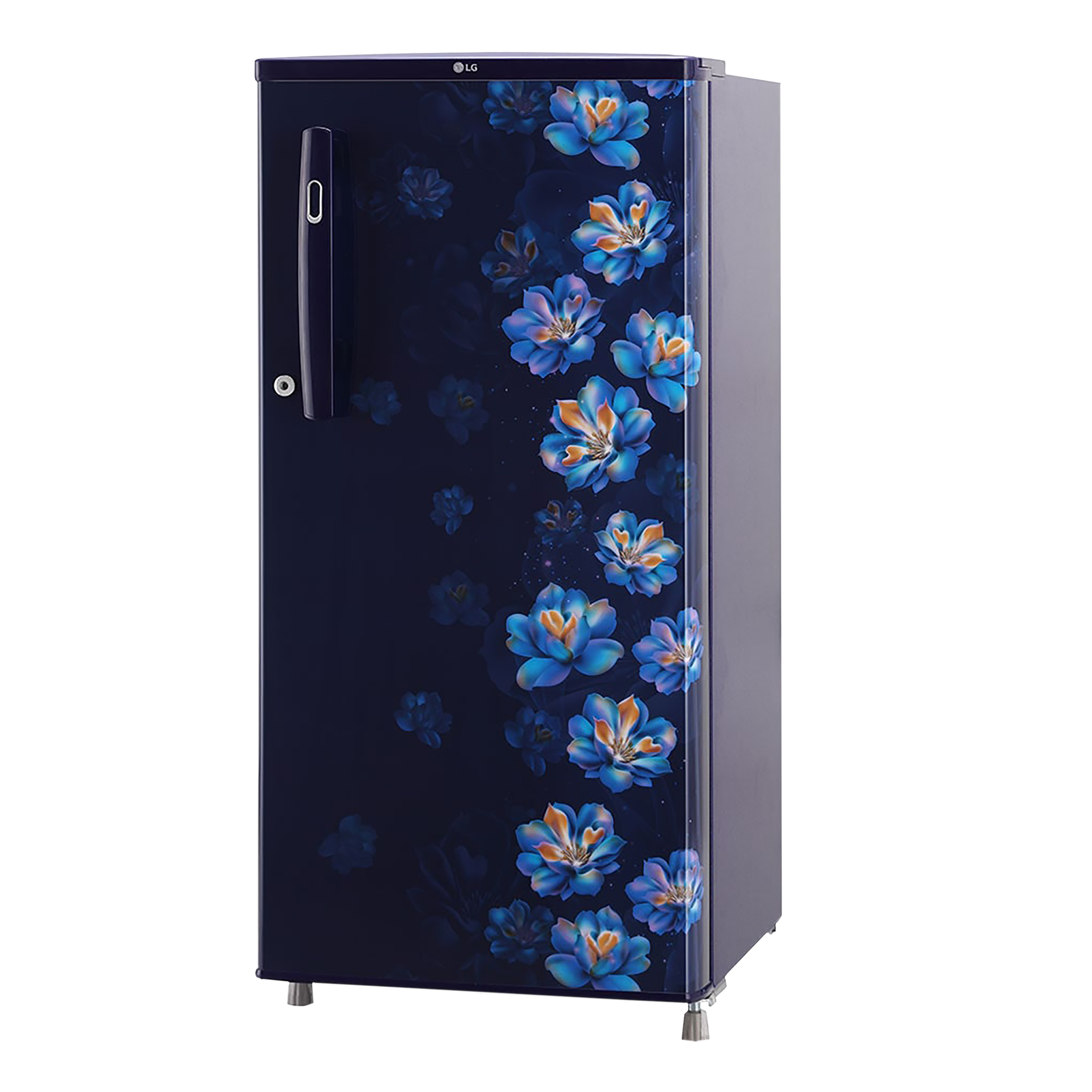LG 185 Litres 1 Star Direct Cool Single Door Refrigerator with Stabilizer Free Operation (GL-B199OBJB.ABJZEB, Blue Jasmine)_4