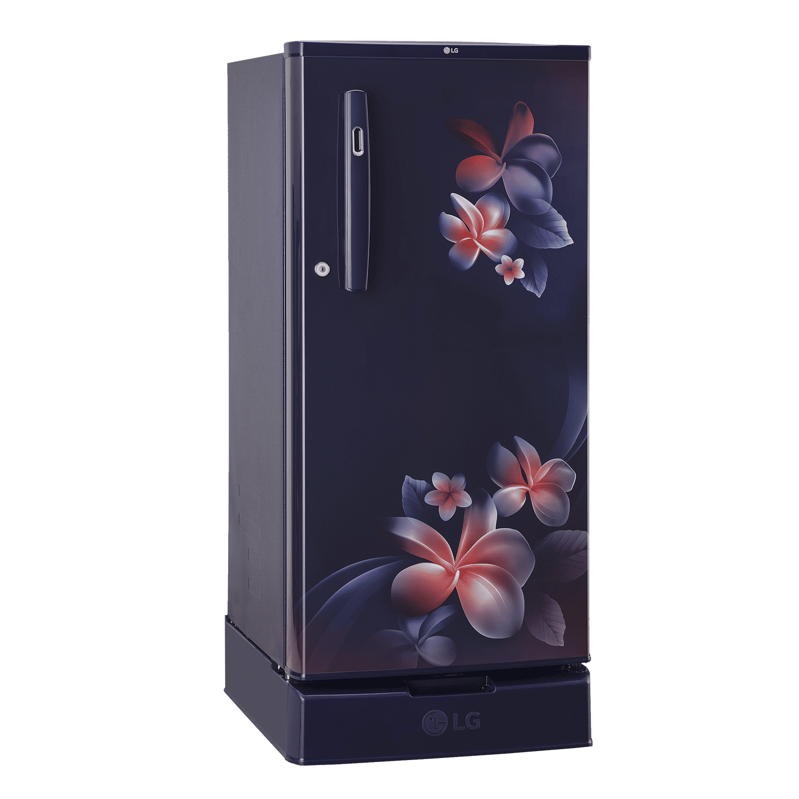 LG 190 Litres 2 Star Direct Cool Single Door Refrigerator with Stabilizer Free Operation (GL-D199OBPC.ABPZEB, Blue Plumeria)_13