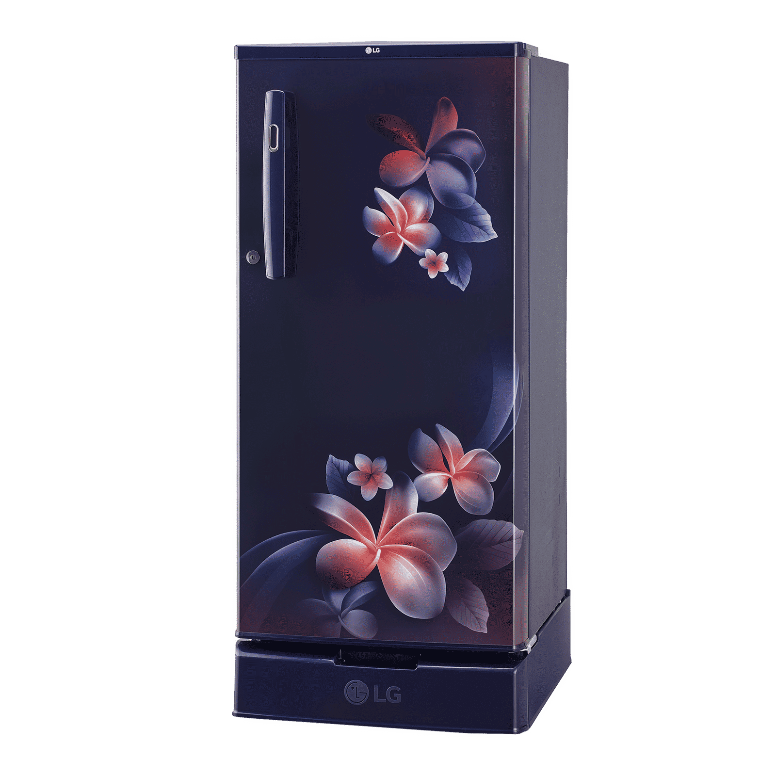 LG 190 Litres 2 Star Direct Cool Single Door Refrigerator with Stabilizer Free Operation (GL-D199OBPC.ABPZEB, Blue Plumeria)_4