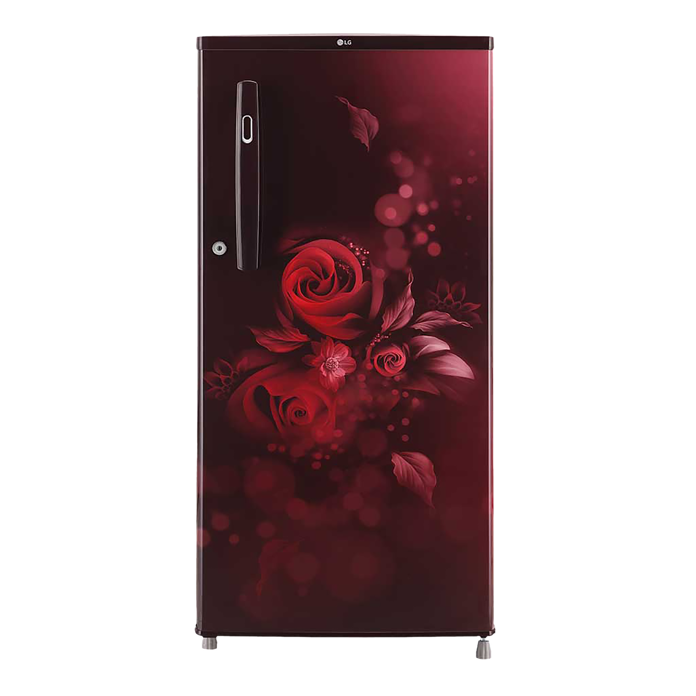 LG 185 Litres 2 Star Direct Cool Single Door Refrigerator with Stabilizer Free Operation (GL-B199OSEC.ASEZEB, Scarlet Euphoria) LG 185 Litres 2 Star Direct Cool Single Door Refrigerator with Stabilizer Free Operation (GL-B199OSEC.ASEZEB, Scarlet Euphoria)_1