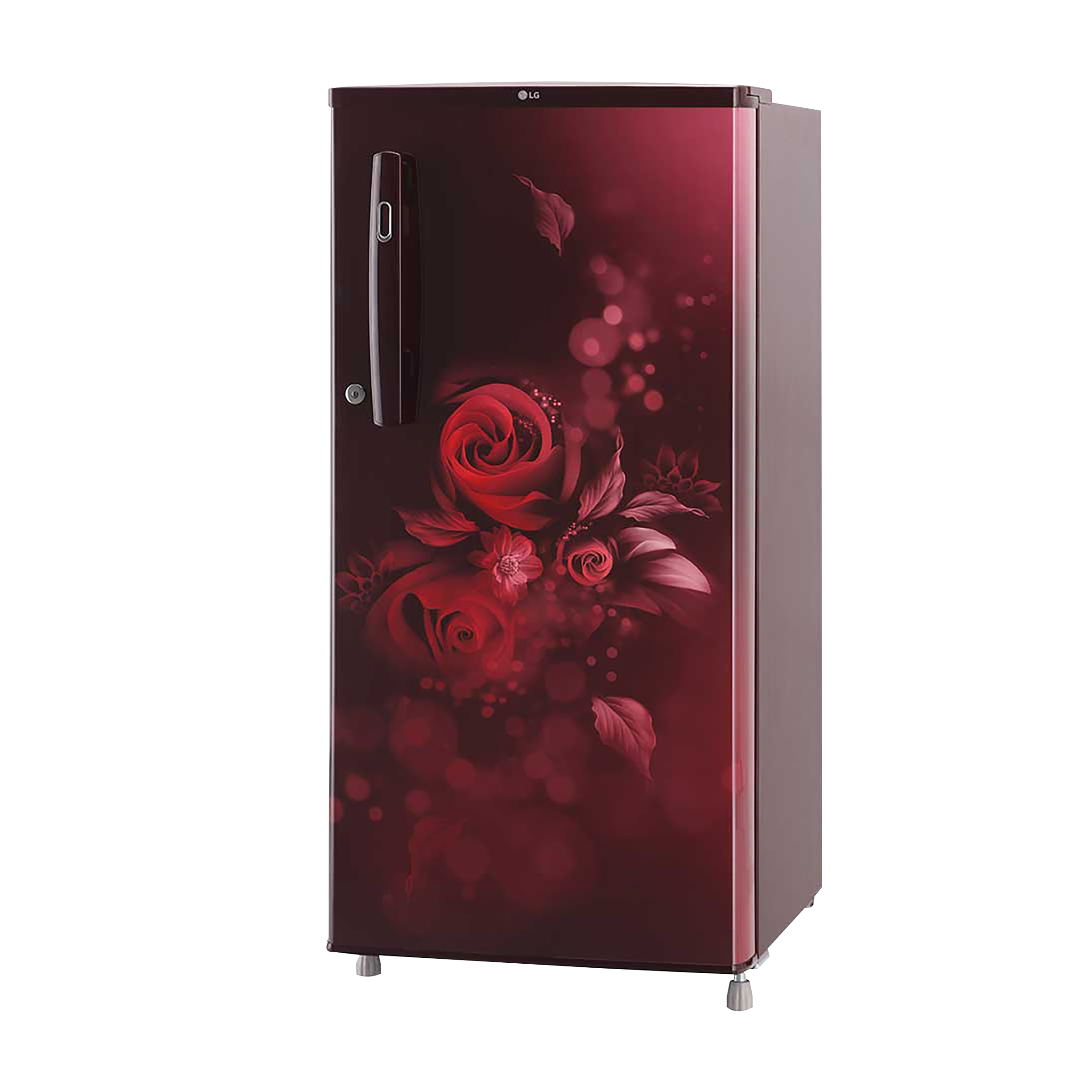 LG 185 Litres 2 Star Direct Cool Single Door Refrigerator with Stabilizer Free Operation (GL-B199OSEC.ASEZEB, Scarlet Euphoria) LG 185 Litres 2 Star Direct Cool Single Door Refrigerator with Stabilizer Free Operation (GL-B199OSEC.ASEZEB, Scarlet Euphoria)_4