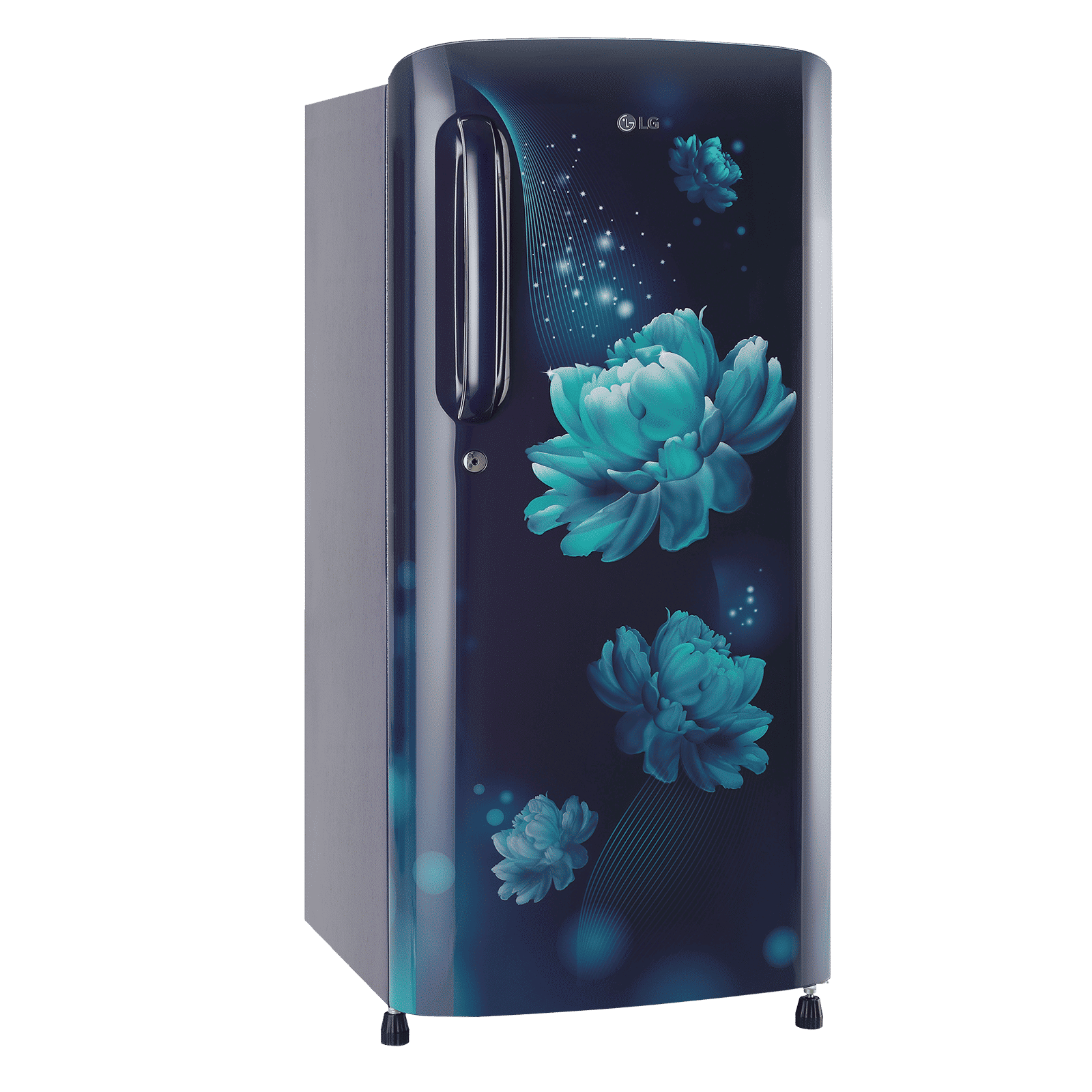 LG 190 Litres 3 Star Direct Cool Single Door Refrigerator with Stabilizer Free Operation (GL-B201ABCD.ABCZEB, Blue Charm)_16