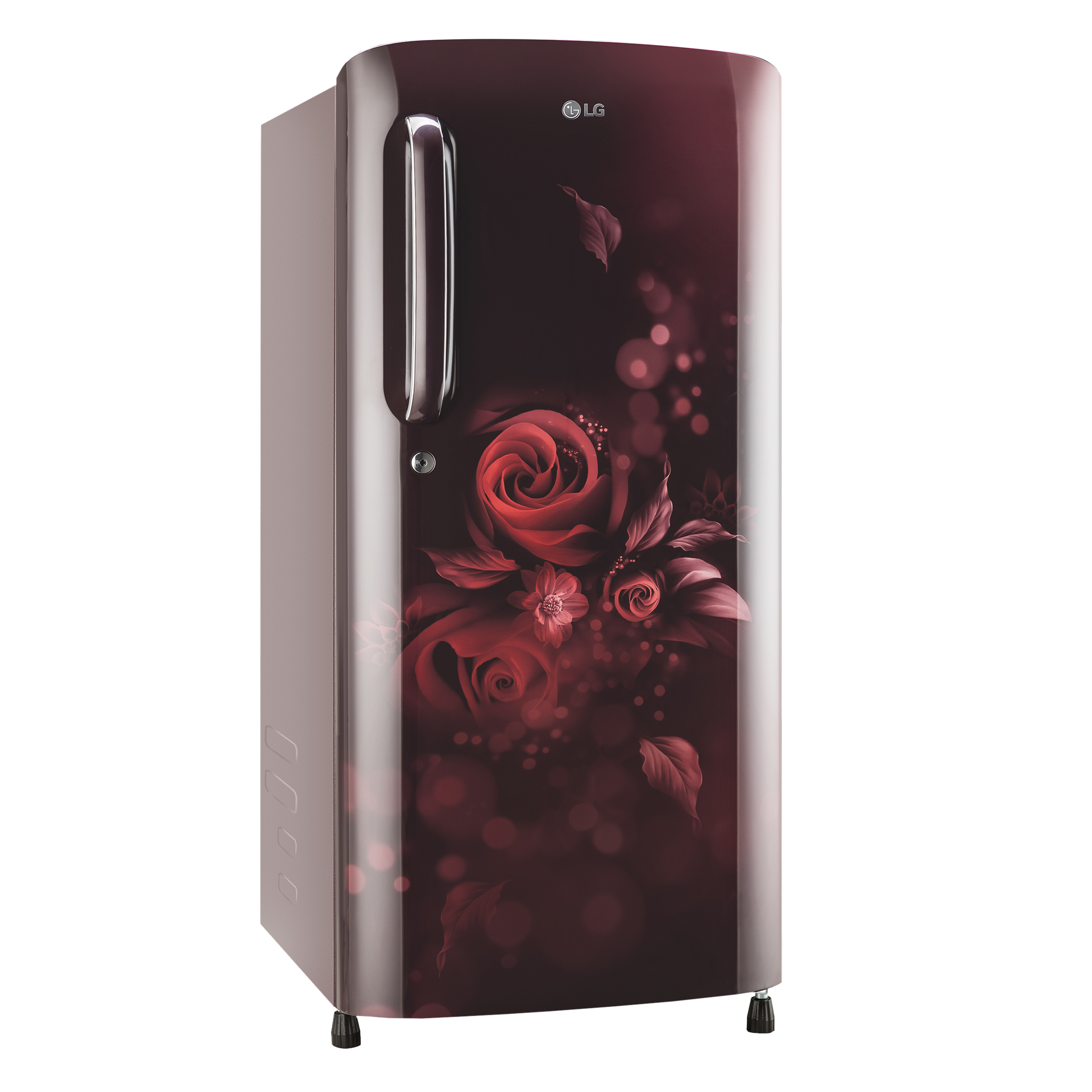 LG 190 Litres 3 Star Direct Cool Single Door Refrigerator with Stabilizer Free Operation (GL-B201ASED.ASEZEB, Scarlet Euphoria)_8