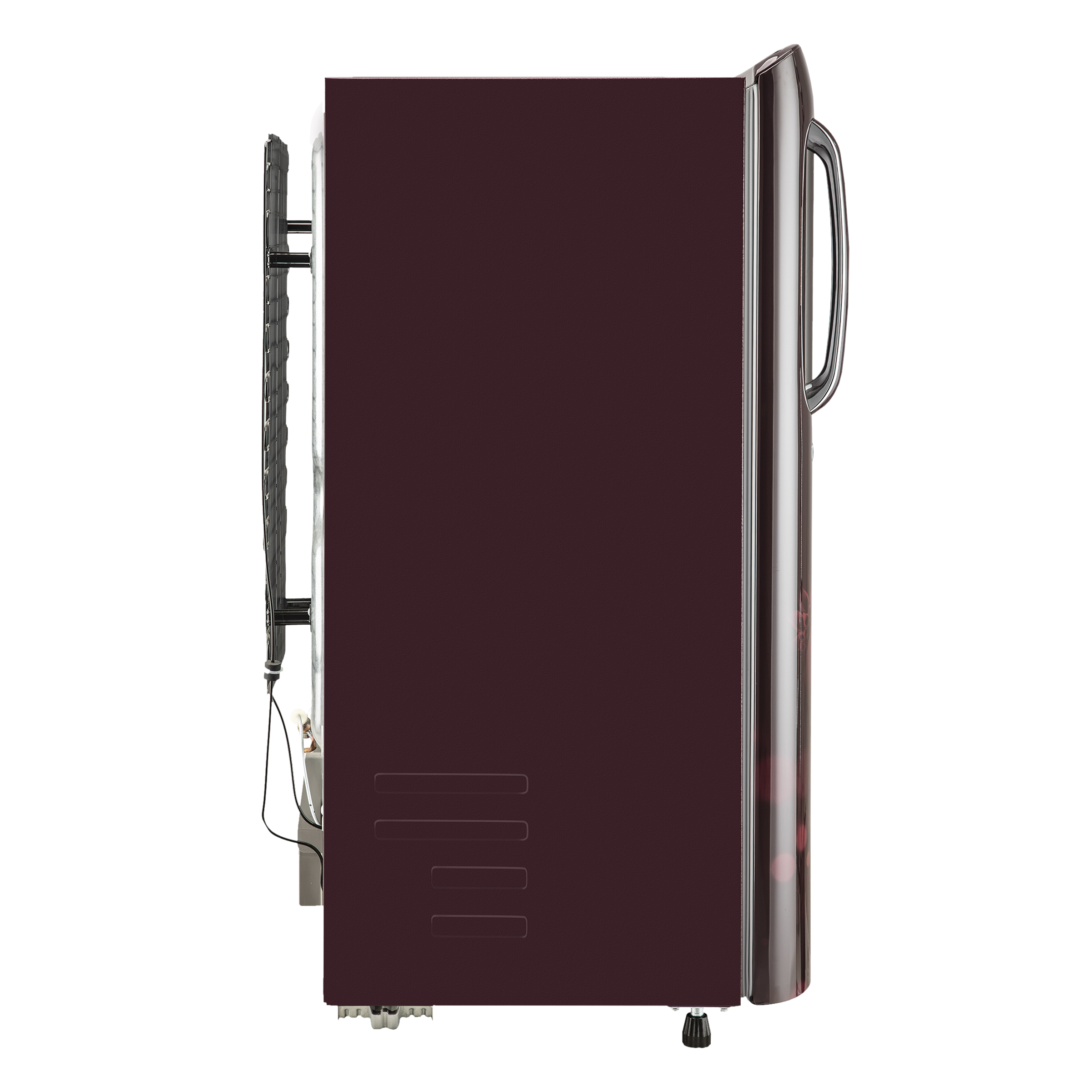 LG 190 Litres 3 Star Direct Cool Single Door Refrigerator with Stabilizer Free Operation (GL-B201ASED.ASEZEB, Scarlet Euphoria)_10