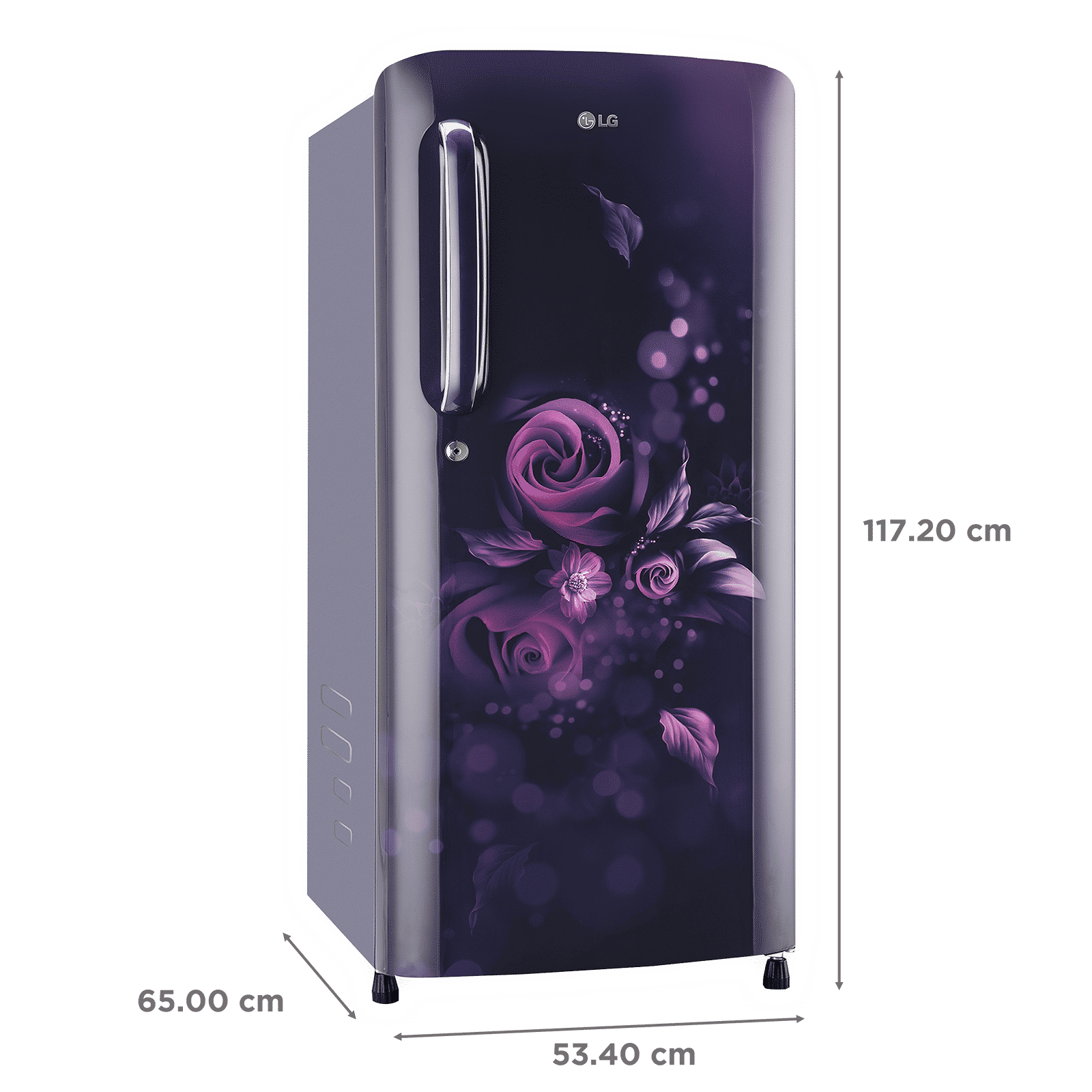 LG 190 Litres 3 Star Direct Cool Single Door Refrigerator with Stabilizer Free Operation (GL-B201ABED.ABEZEB, Blue Euphoria) LG 190 Litres 3 Star Direct Cool Single Door Refrigerator with Stabilizer Free Operation (GL-B201ABED.ABEZEB, Blue Euphoria)_3