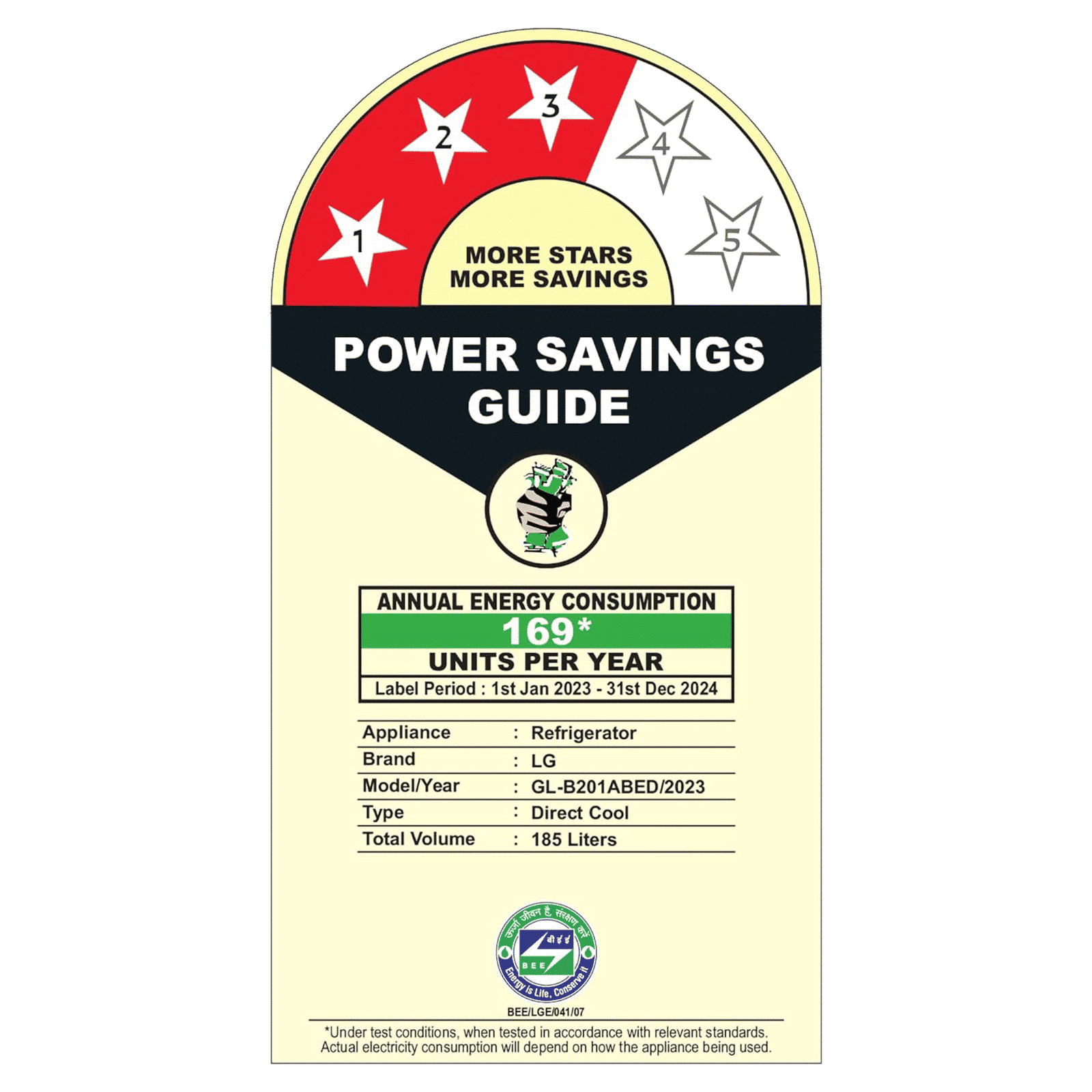 LG 190 Litres 3 Star Direct Cool Single Door Refrigerator with Stabilizer Free Operation (GL-B201ABED.ABEZEB, Blue Euphoria) LG 190 Litres 3 Star Direct Cool Single Door Refrigerator with Stabilizer Free Operation (GL-B201ABED.ABEZEB, Blue Euphoria)_8