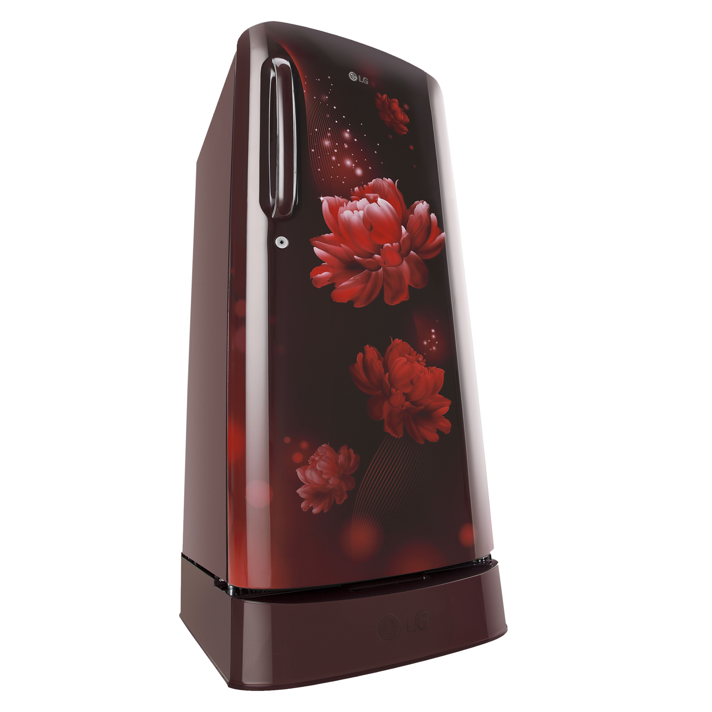 LG 185 Litres 3 Star Direct Cool Single Door Refrigerator with Stabilizer Free Operation (GL-D201ASCD.BSCZEB, Scarlet Charm)_9