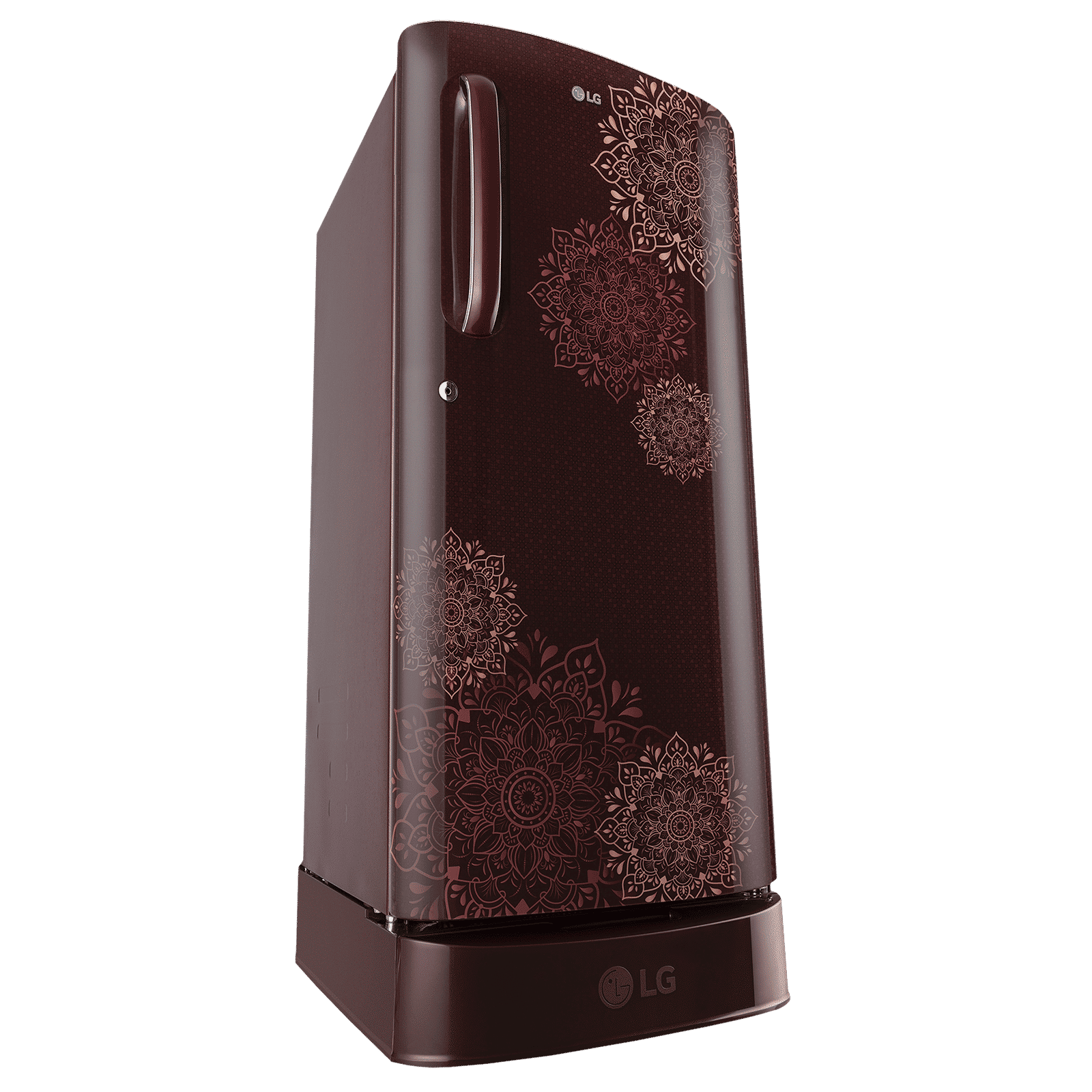 LG 185 Litres 3 Star Direct Cool Single Door Refrigerator with Stabilizer Free Operation (GL-D201ARRD.BRRZEB, Ruby Regal)_8