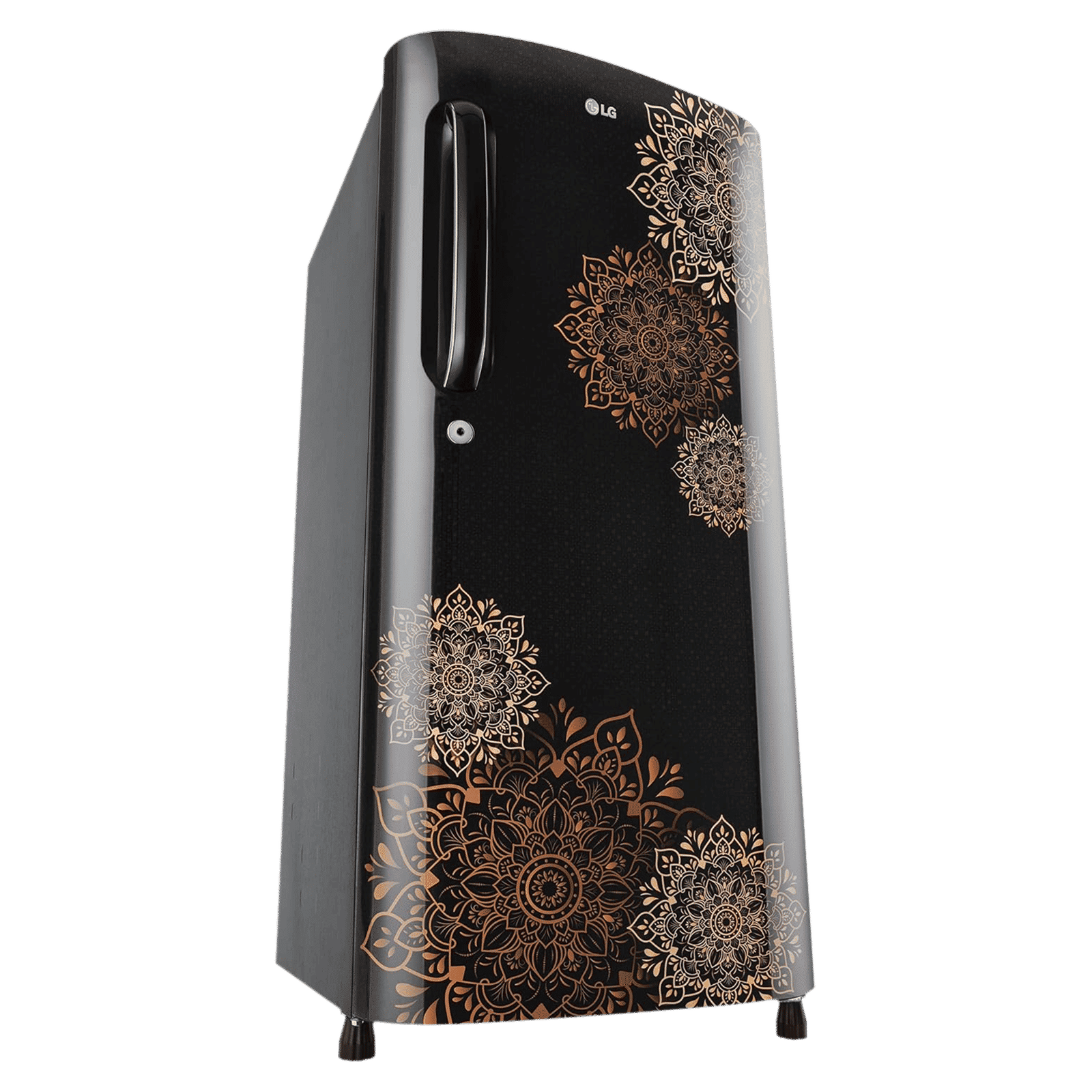 LG 190 Litres 3 Star Direct Cool Single Door Refrigerator with Multi Air Flow System (GL-B201AERD.BERZEB, Ebony Regal)_8