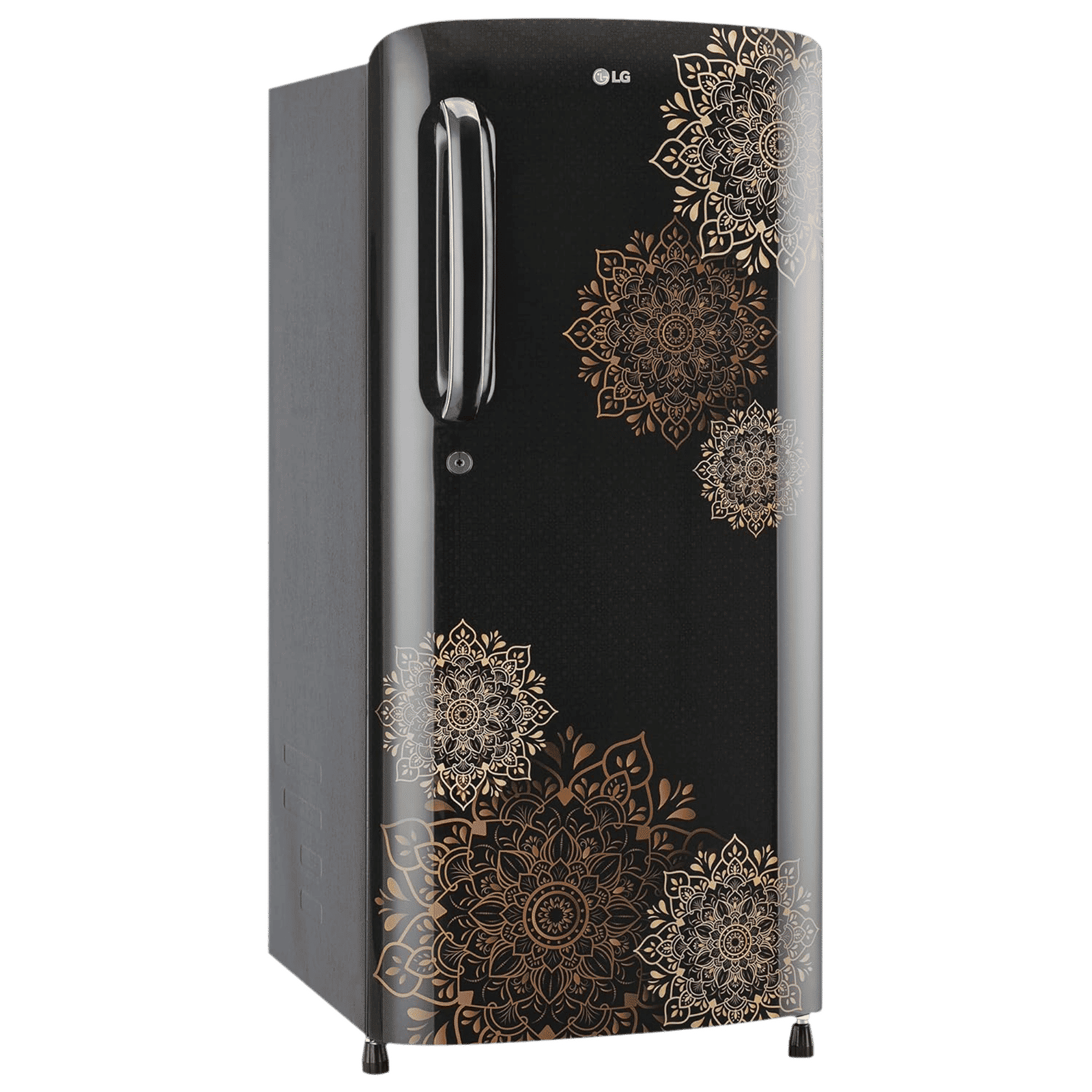 LG 190 Litres 3 Star Direct Cool Single Door Refrigerator with Multi Air Flow System (GL-B201AERD.BERZEB, Ebony Regal)_4