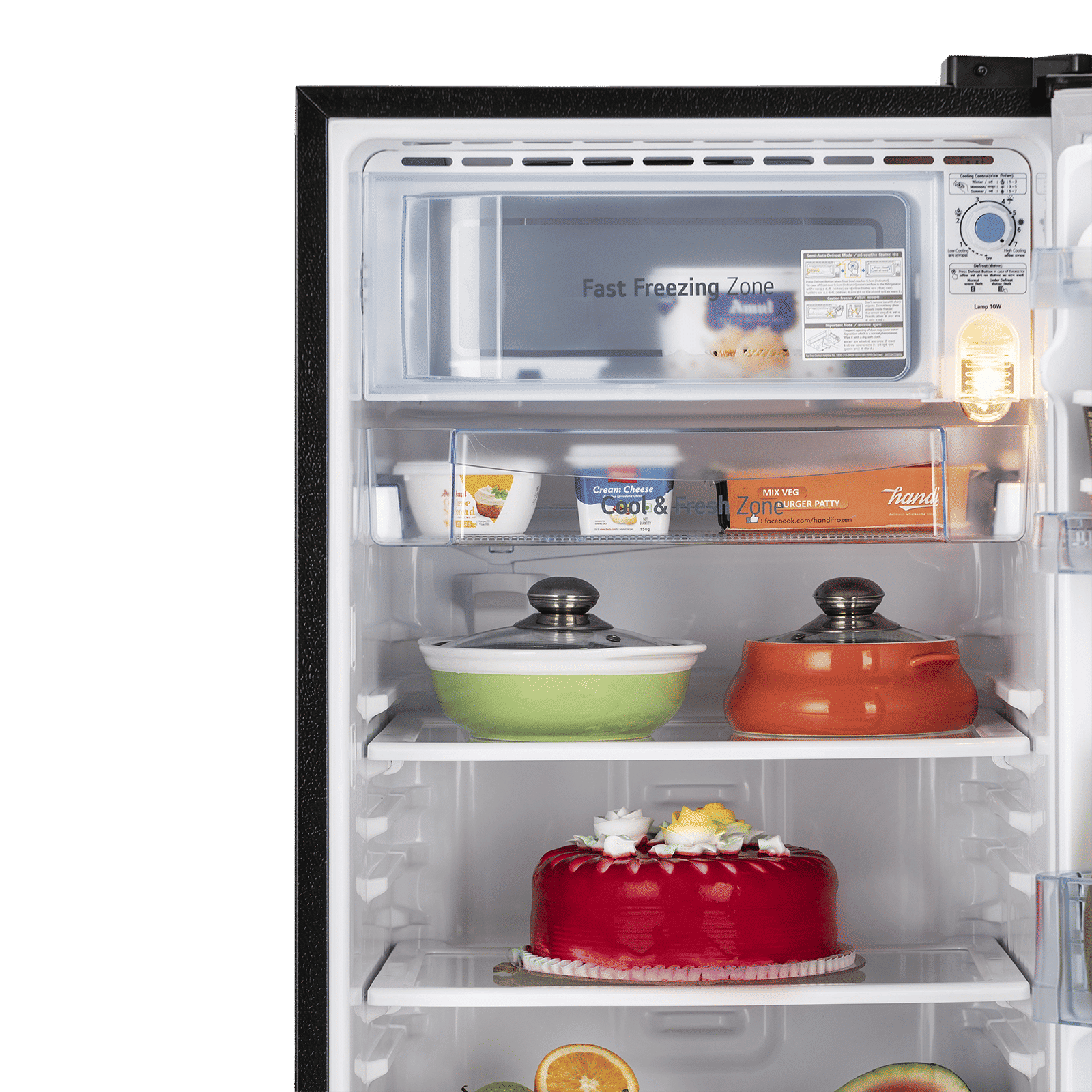 LG 190 Litres 3 Star Direct Cool Single Door Refrigerator with Multi Air Flow System (GL-B201AERD.BERZEB, Ebony Regal)_6