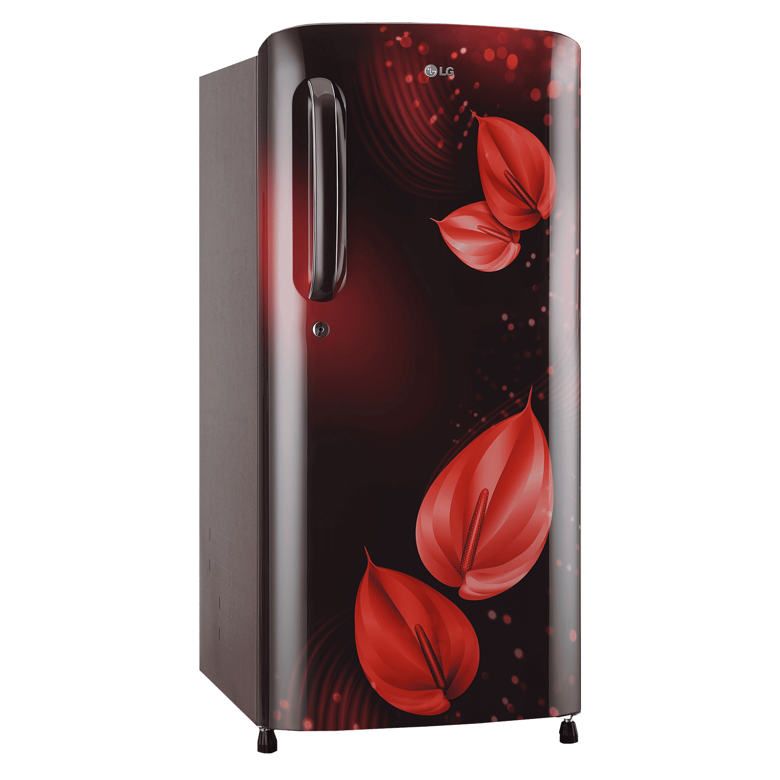 LG 185 Litres 3 Star Direct Cool Single Door Refrigerator with Stabilizer Free Operation (GL-B201ASVD.BSVZEB, Scarlet Victoria) LG 185 Litres 3 Star Direct Cool Single Door Refrigerator with Stabilizer Free Operation (GL-B201ASVD.BSVZEB, Scarlet Victoria)_14
