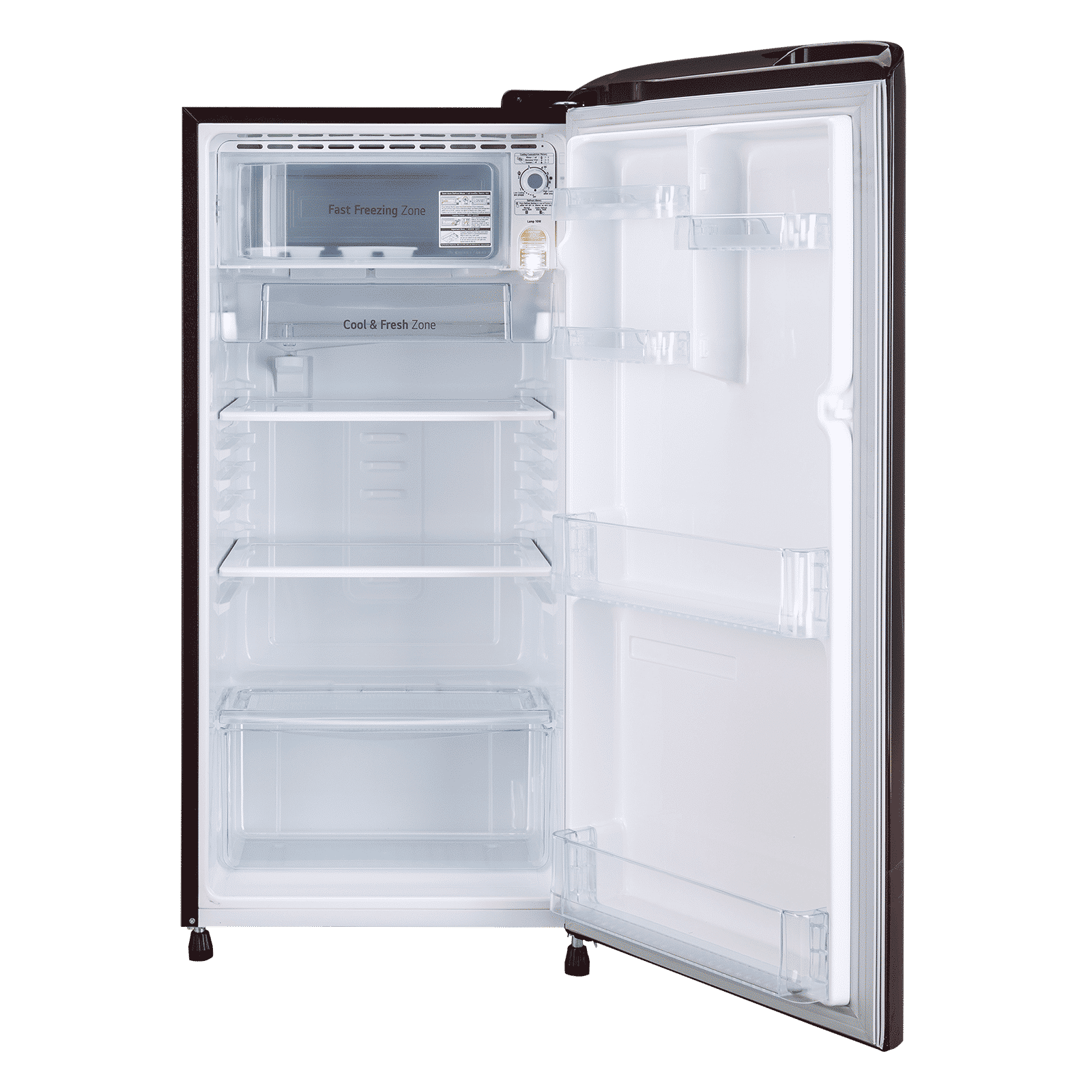 LG 190 Litres 3 Star Direct Cool Single Door Refrigerator with Stabilizer Free Operation (GL-B201ASPD.ASPZEB, Scarlet Plumeria)_6