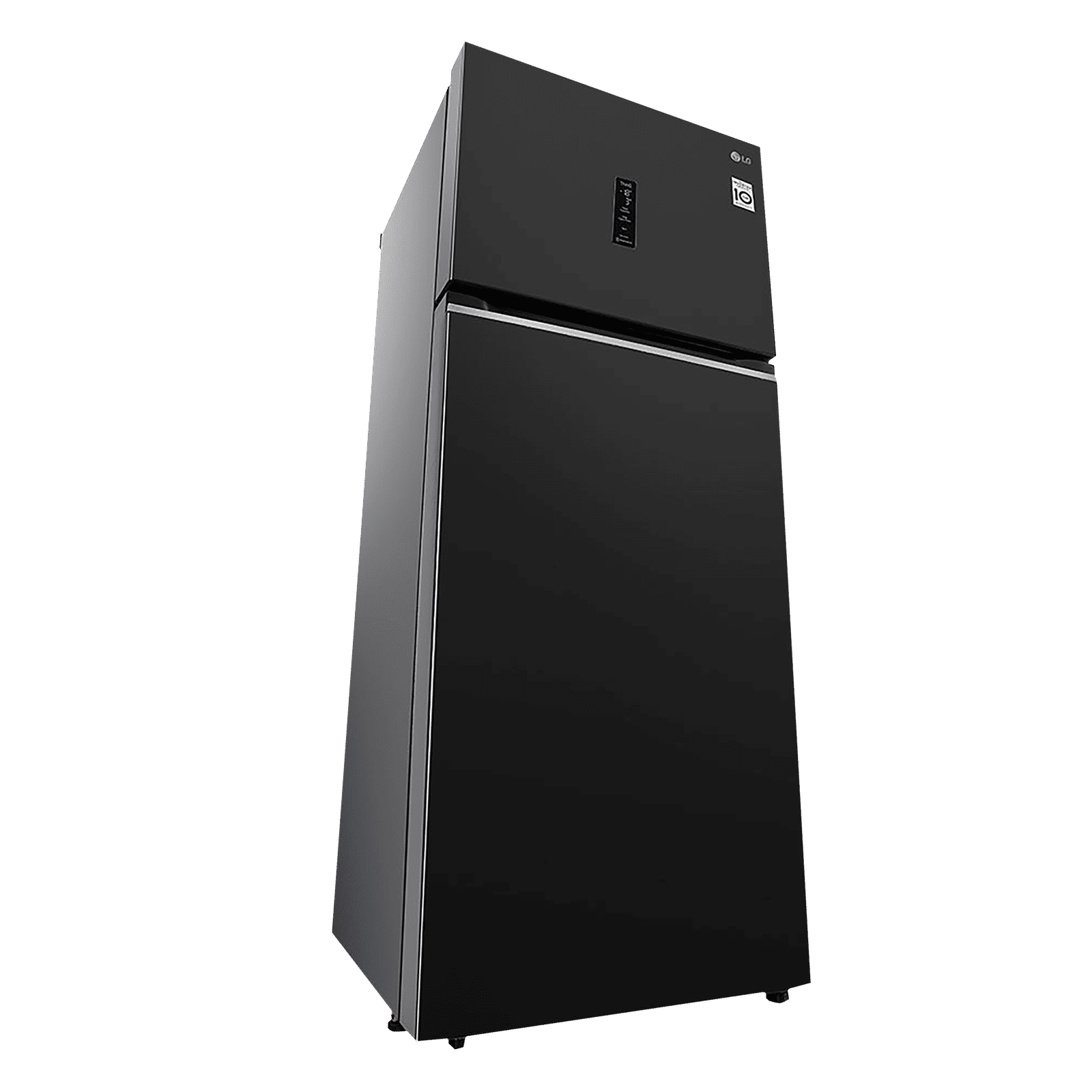 LG 398 Litres 3 Star Frost Free Double Door Smart Wi-Fi Enabled Convertible Refrigerator with Fresh O Zone (GL-T422VESX.DESZEB, Ebony Sheen)_13