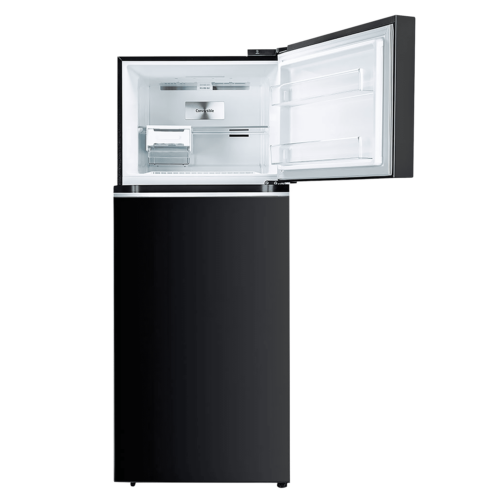 LG 398 Litres 3 Star Frost Free Double Door Smart Wi-Fi Enabled Convertible Refrigerator with Fresh O Zone (GL-T422VESX.DESZEB, Ebony Sheen)_15