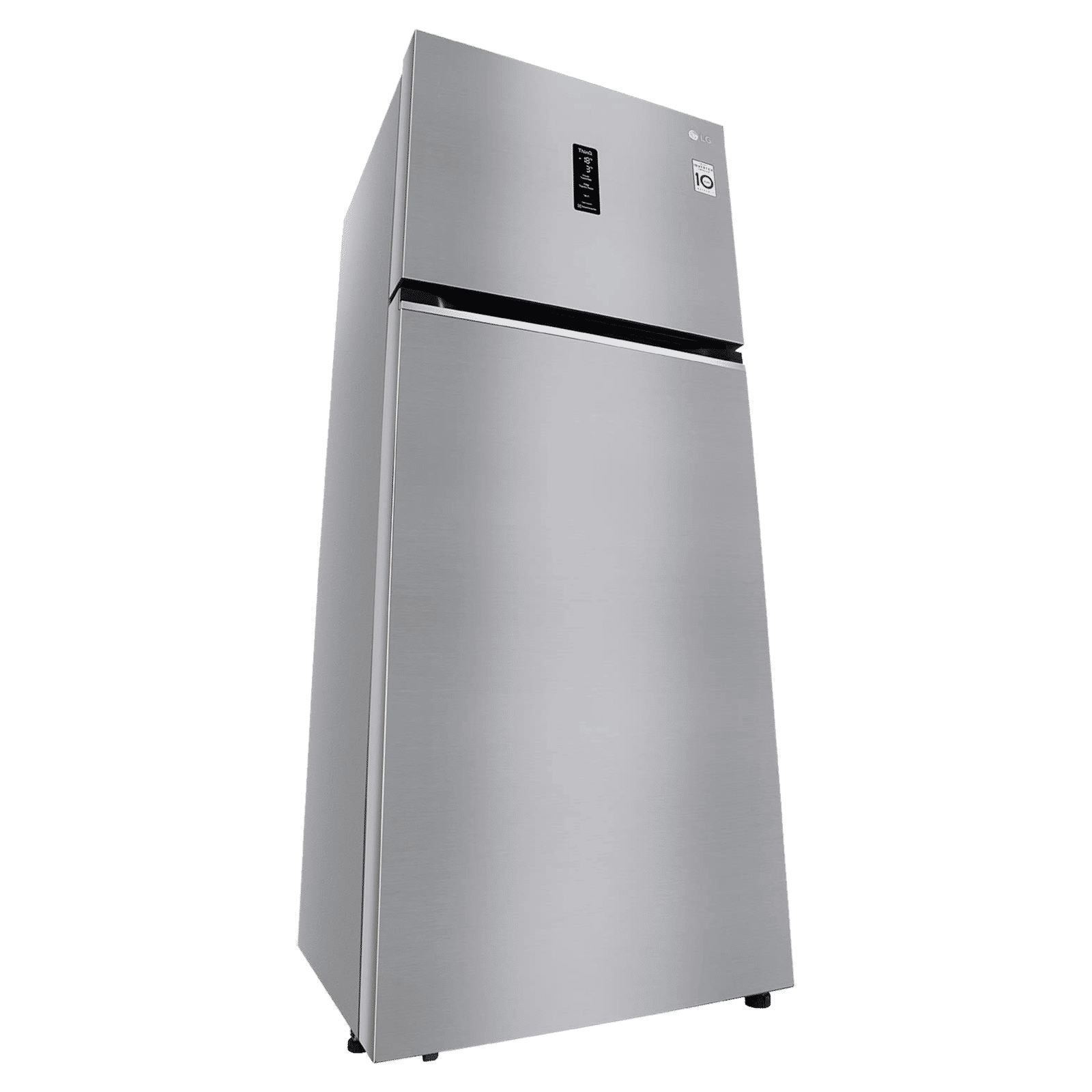 LG 398 Litres 3 Star Frost Free Double Door Smart Wi-Fi Enabled Refrigerator with Fresh O Zone (GL-T422VPZX.DPZZEB, Shiny Steel)_12