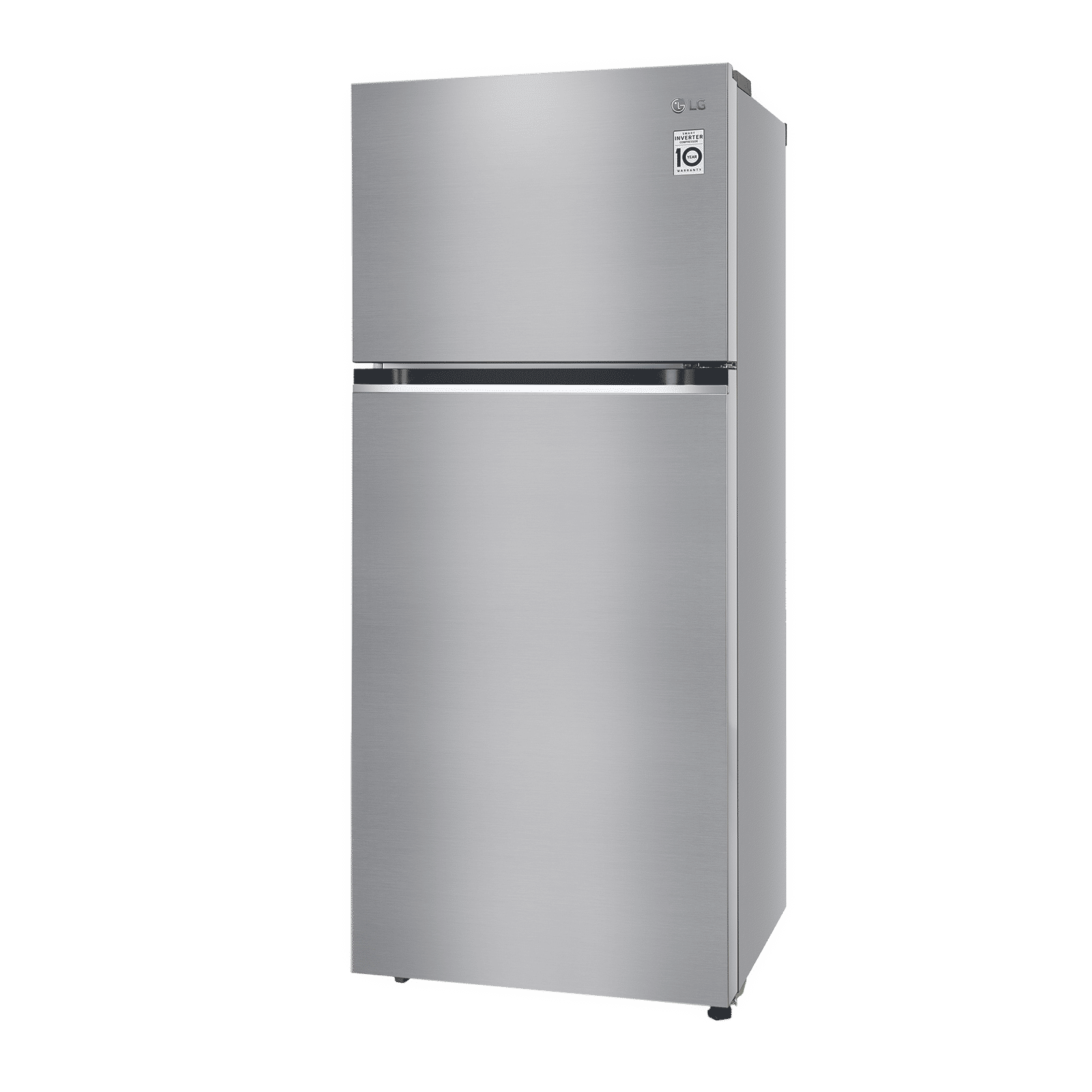 LG 398 Litres 2 Star Frost Free Double Door Convertible Refrigerator with Smart Diagnosis (GL-S422SDSY.DDSZEB, Dazzle Steel)_4
