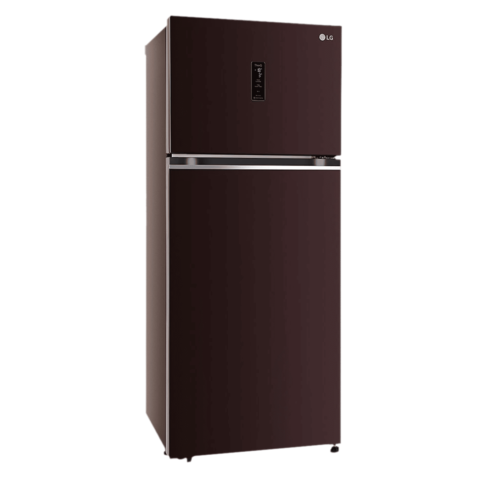 LG 380 Litres 3 Star Frost Free Double Door Smart Wi-Fi Enabled Refrigerator with Smart Diagnosis (GL-T412VRSX.DRSZEB, Russet Sheen)_11